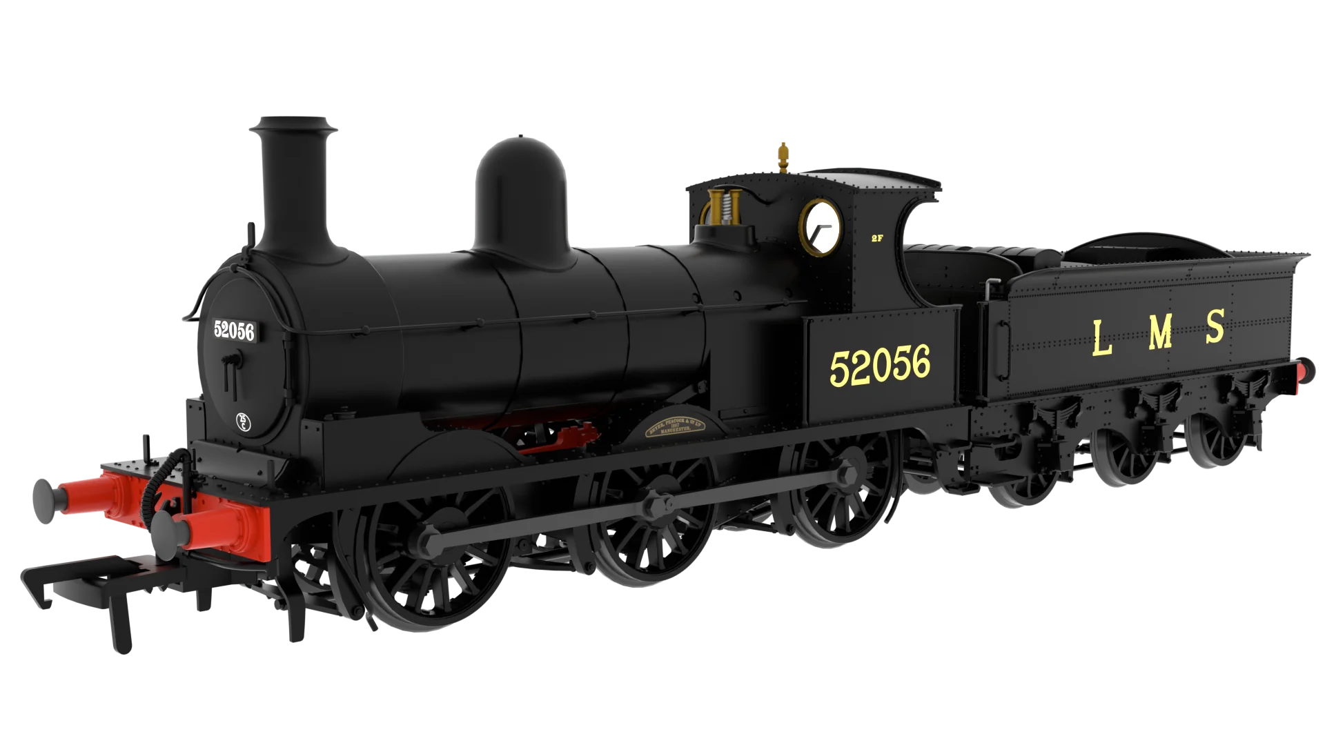 817008 Class 25 'Ironclad' 0-6-0 No.52056 Lancashire & Yorkshire LMS Livery Steam Locomotive