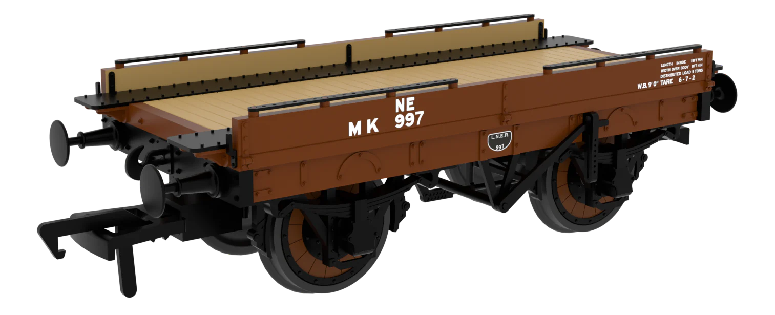 830019 LNER ‘Evolution’ Open Carriage Truck No.997 - Image 2
