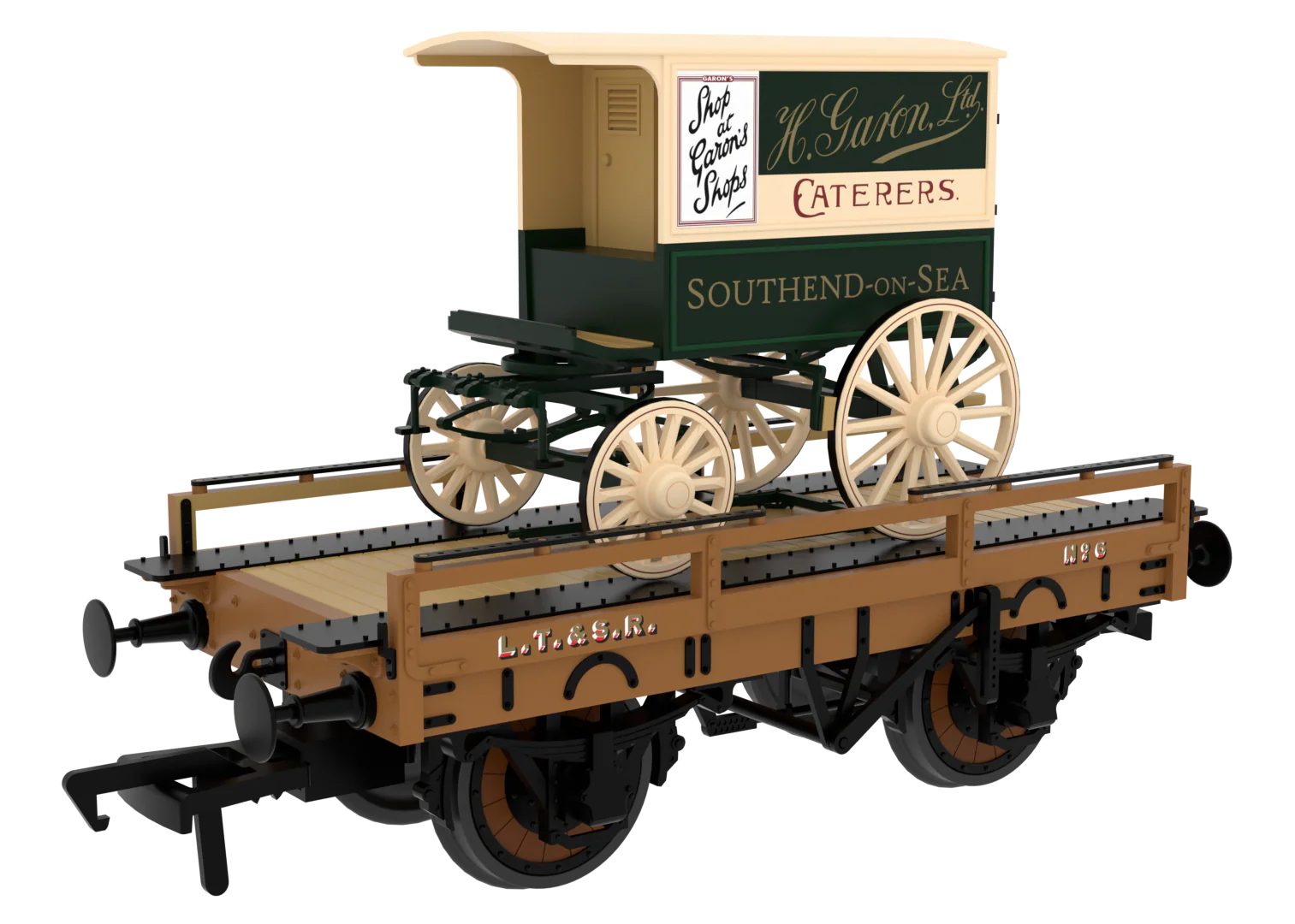830024 LT&SR 'Evolution' Open Carriage Truck No.6