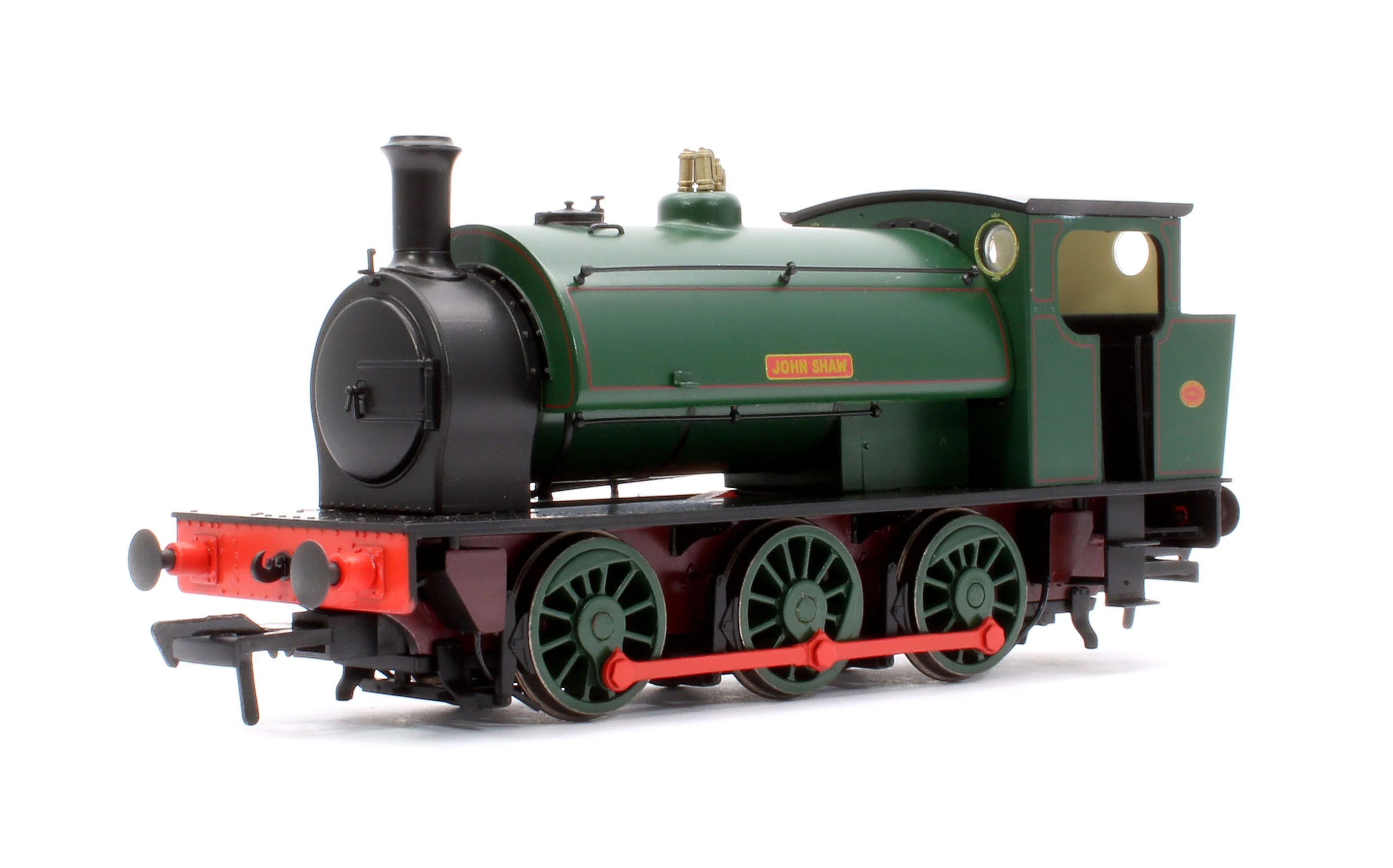903016SR 16” Hunslet "John Shaw", NCB South Kirkby Colliery lined green, No. 2375 - Steam Tank Locomotive (DCC Ready)