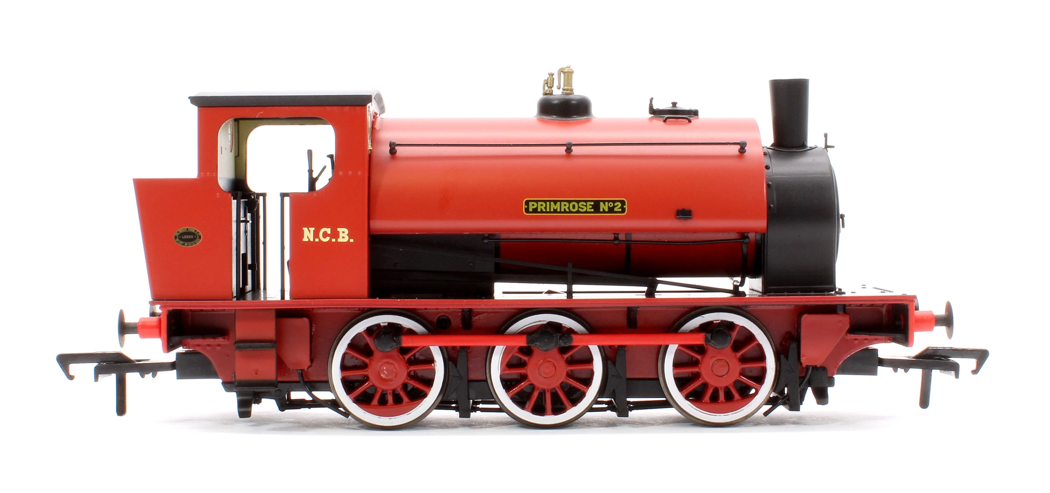 903017SR 16” Hunslet "Primrose No. 2", NCB red with stovepipe chimney, No. 3715 (as preserved at Embsay in the 1970s) - Steam Tank Locomotive (DCC Ready) - Image 6