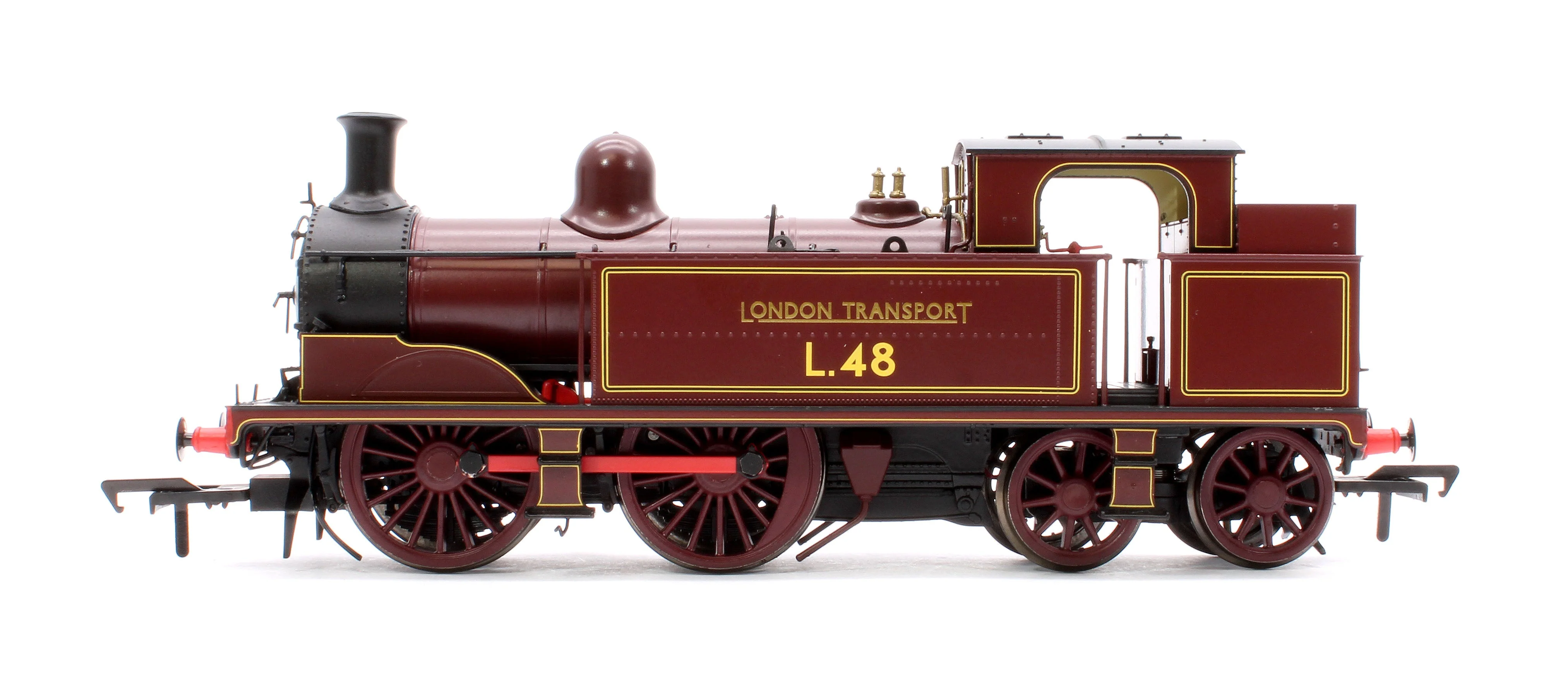 909502 Pre-Owned Metropolitan Railway E Class No. 1 0-4-4T No. L48, London Transport Lined Maroon - Steam Tank Locomotive - DCC Sound Fitted - Image 5