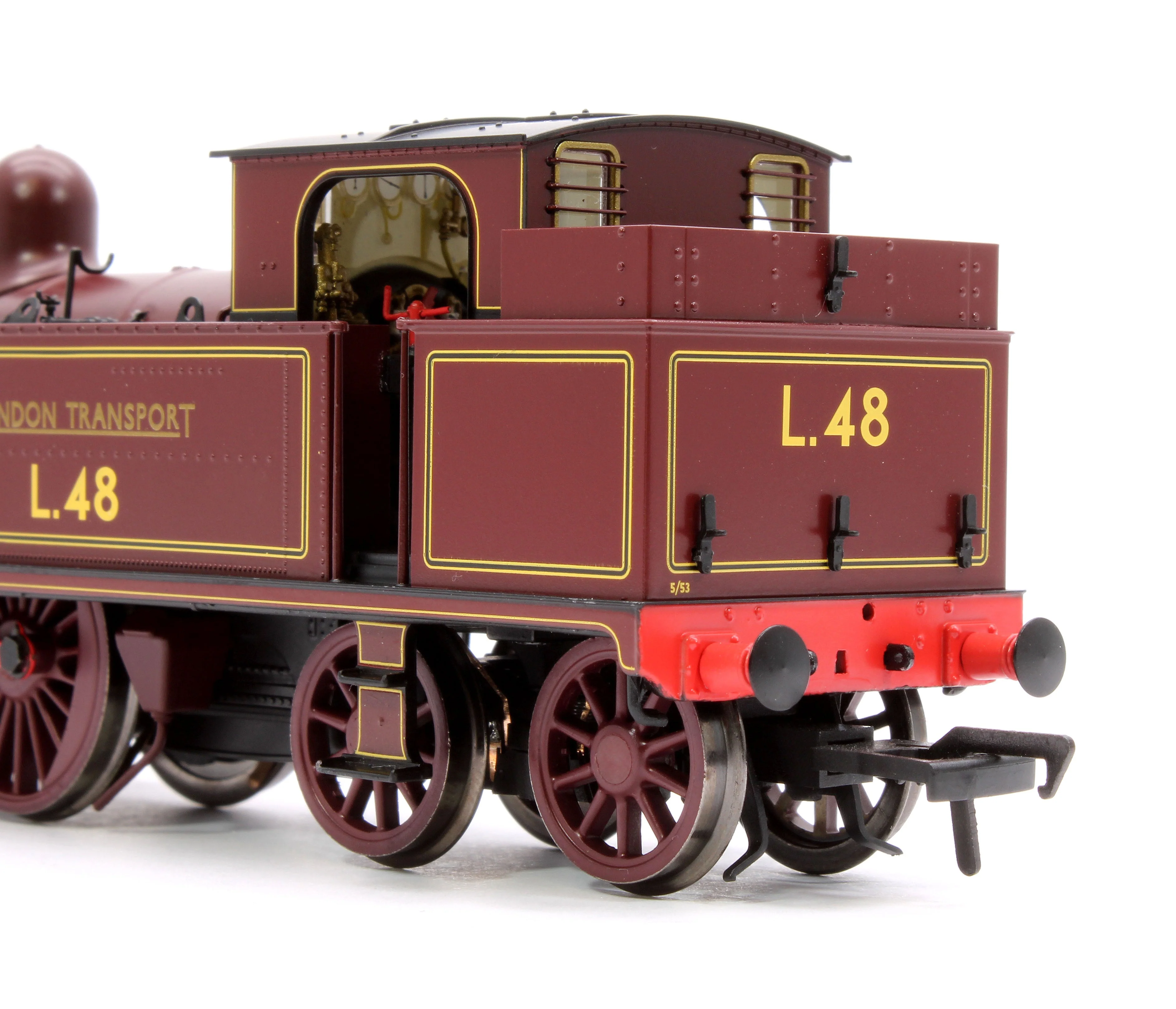 909502 Pre-Owned Metropolitan Railway E Class No. 1 0-4-4T No. L48, London Transport Lined Maroon - Steam Tank Locomotive - DCC Sound Fitted - Image 8