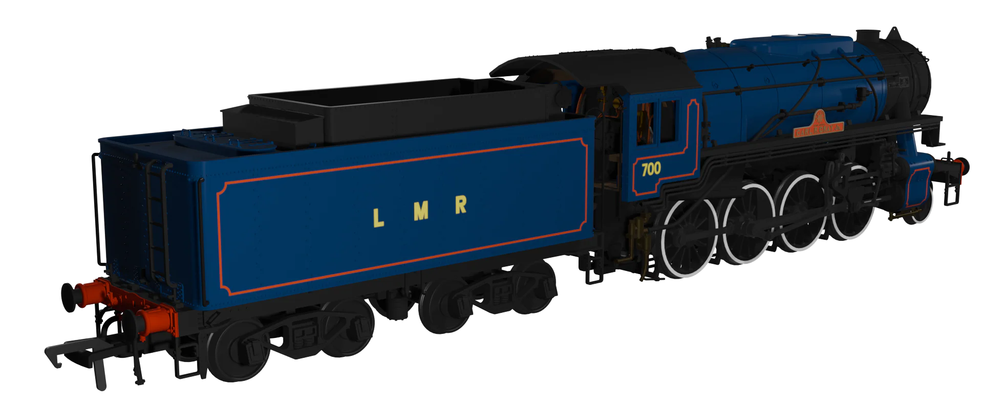 926005 USATC S160 2-8-0 Major General Carl R Gray Jr LMR Blue No.700 Steam Locomotive - Image 5