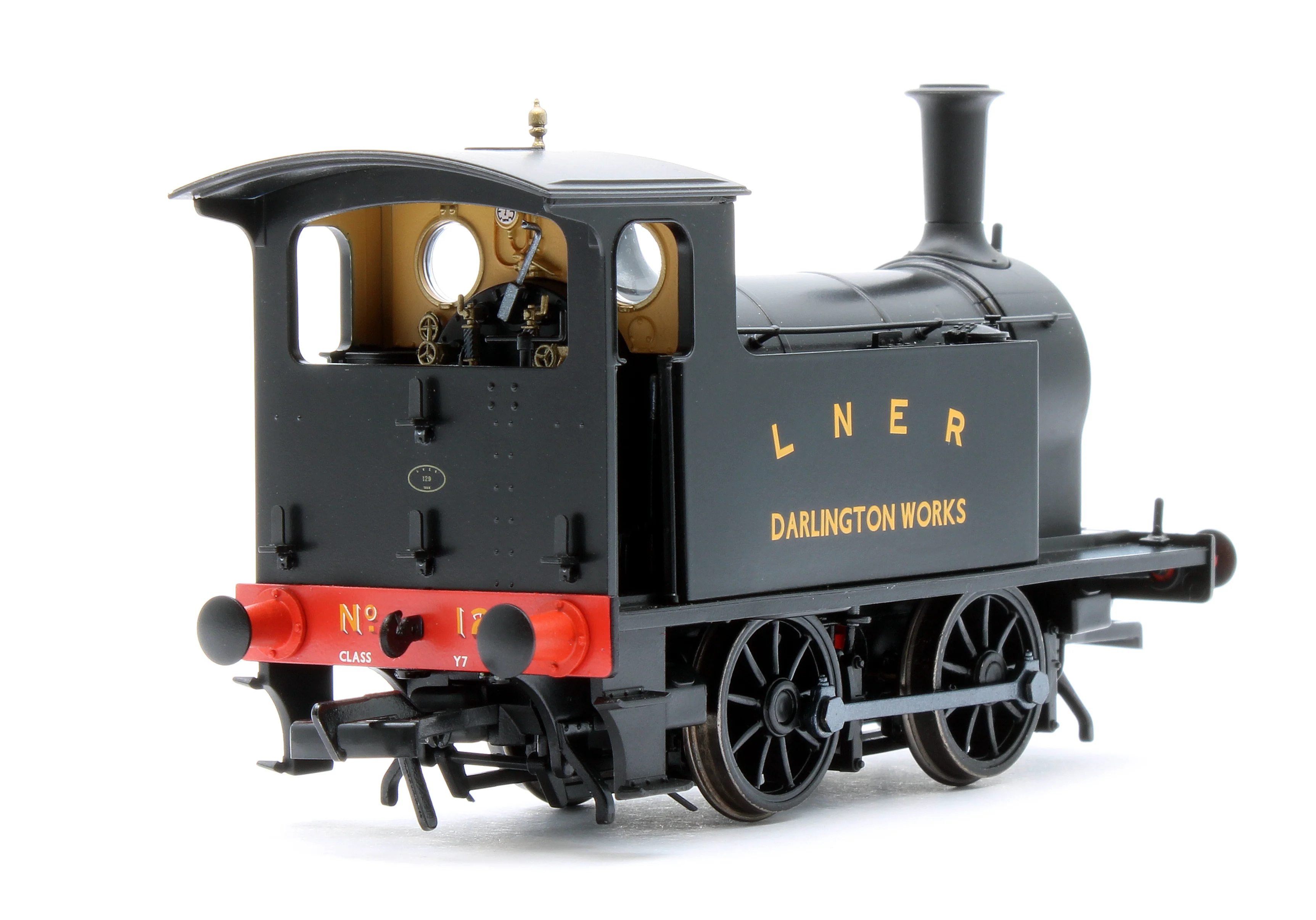 932004 LNER Y7 - No.129 Darlington Works Livery Steam Locomotive - Image 3