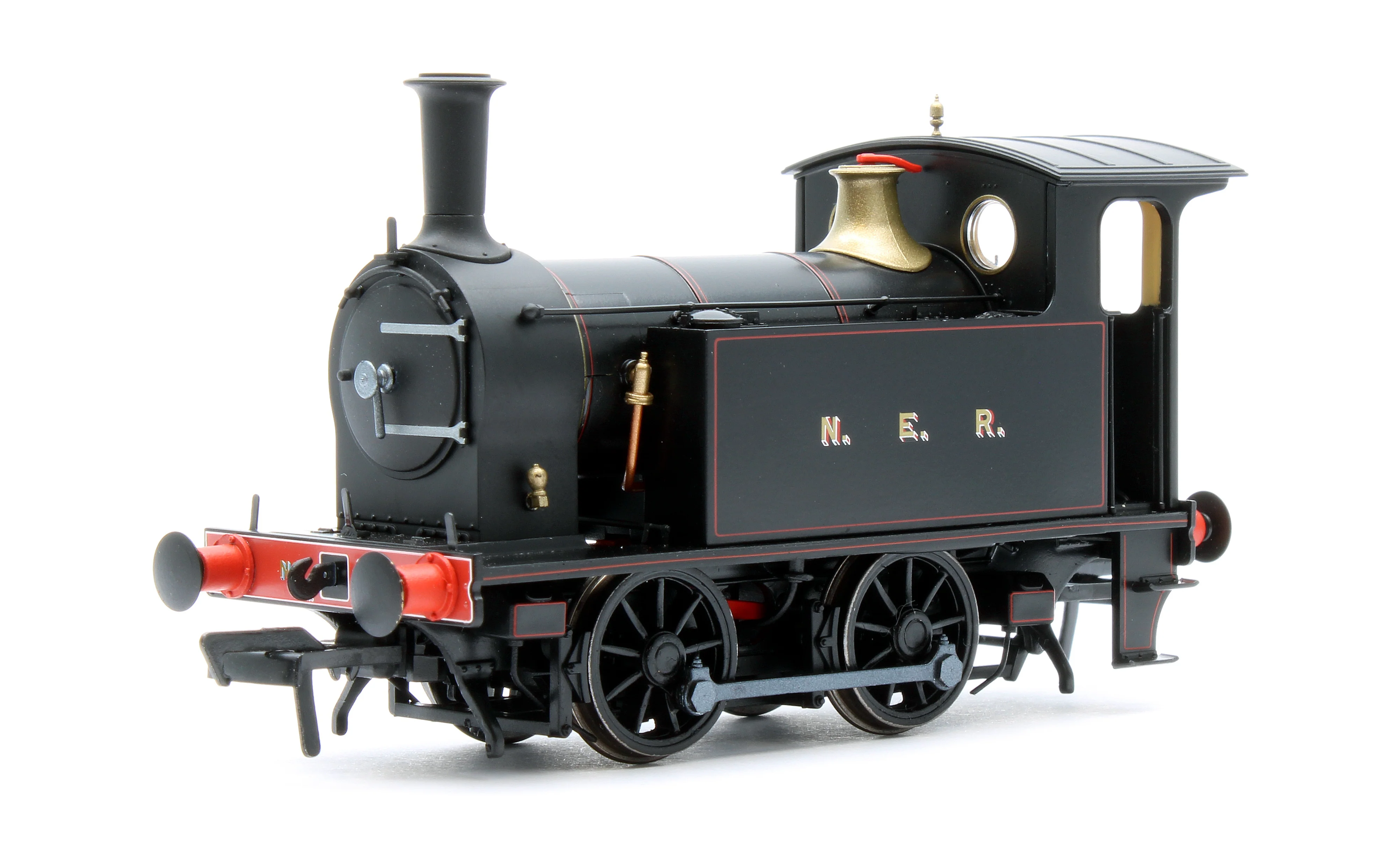 932503 NER H Class - No.1303 NER Lined Black Steam Locomotive - DCC Sound