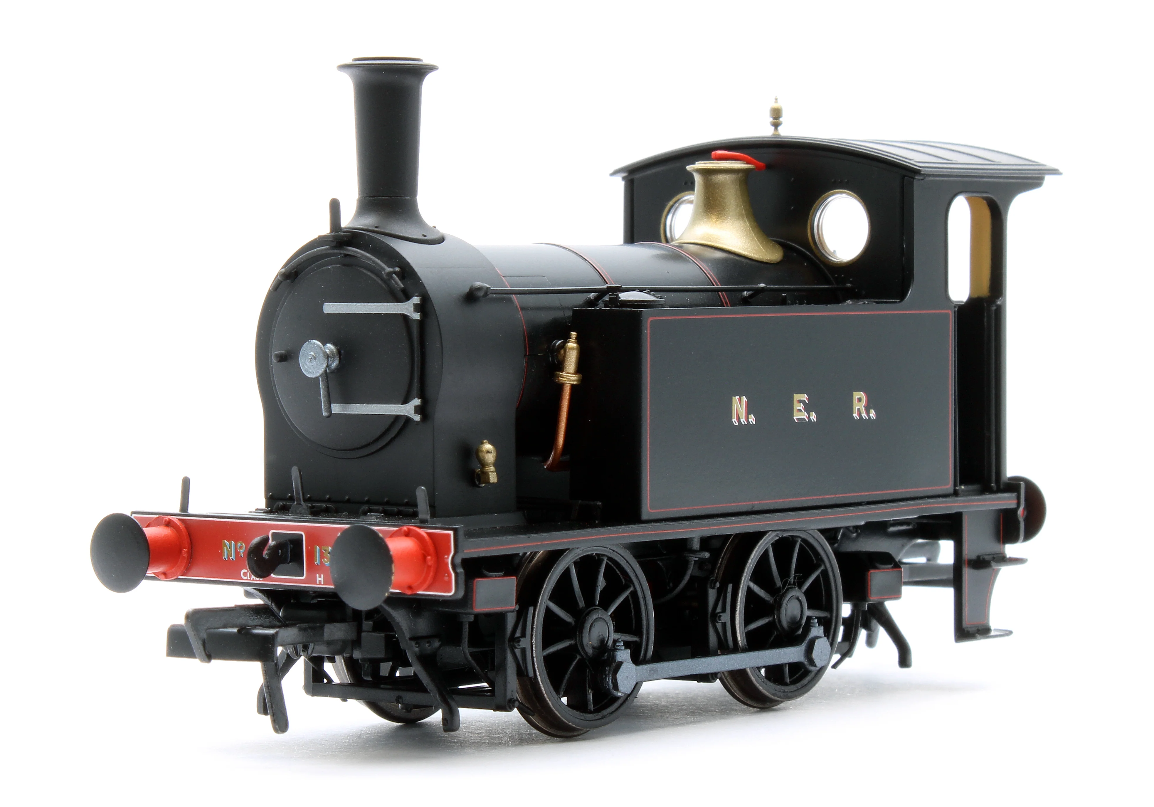 932503 NER H Class - No.1303 NER Lined Black Steam Locomotive - DCC Sound - Image 6