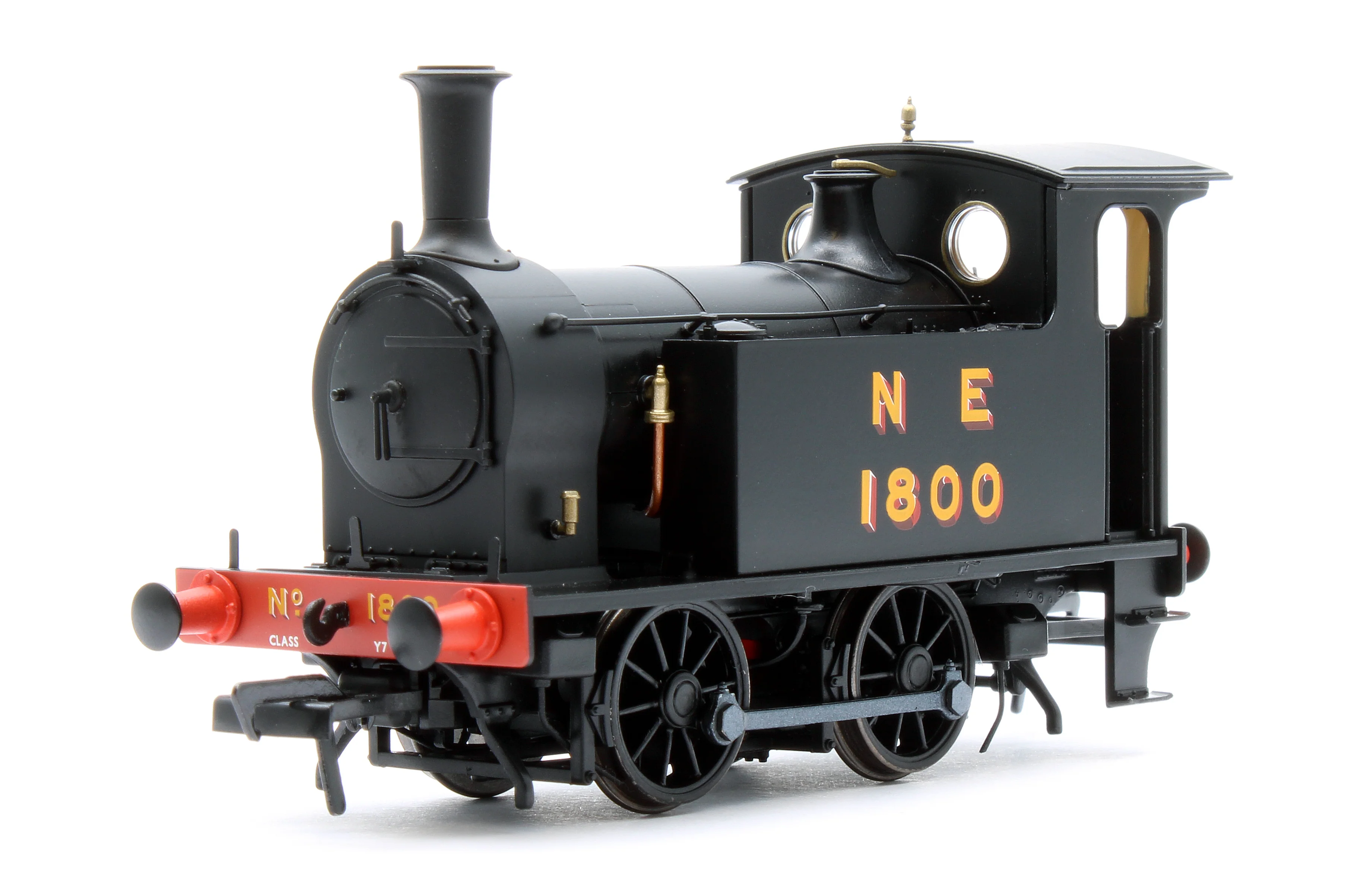 932505 LNER Y7 - No.1800 NE Wartime Livery Steam Locomotive - DCC Sound
