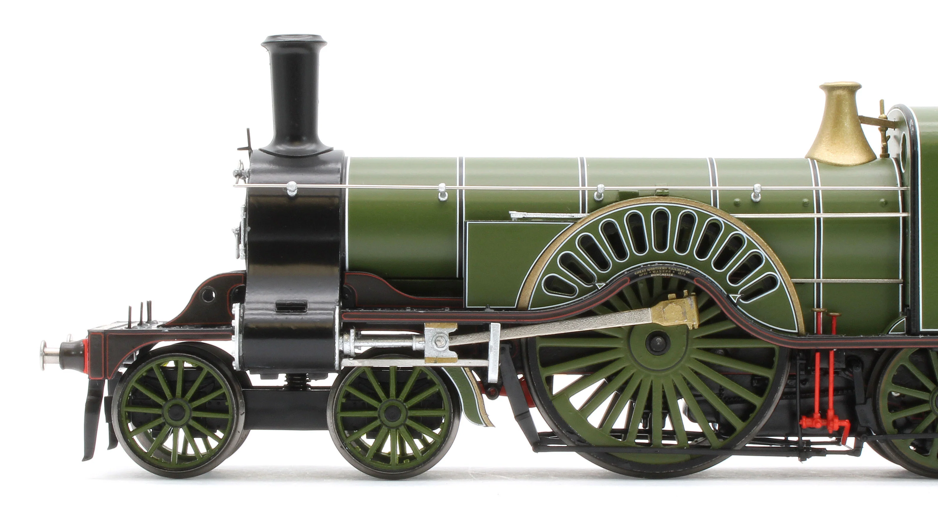 947503 GNR Stirling Single 4-2-2 No.1 '200 Years Special' (Locomotion Models Exclusive) Steam Locomotive - DCC Sound - Image 10