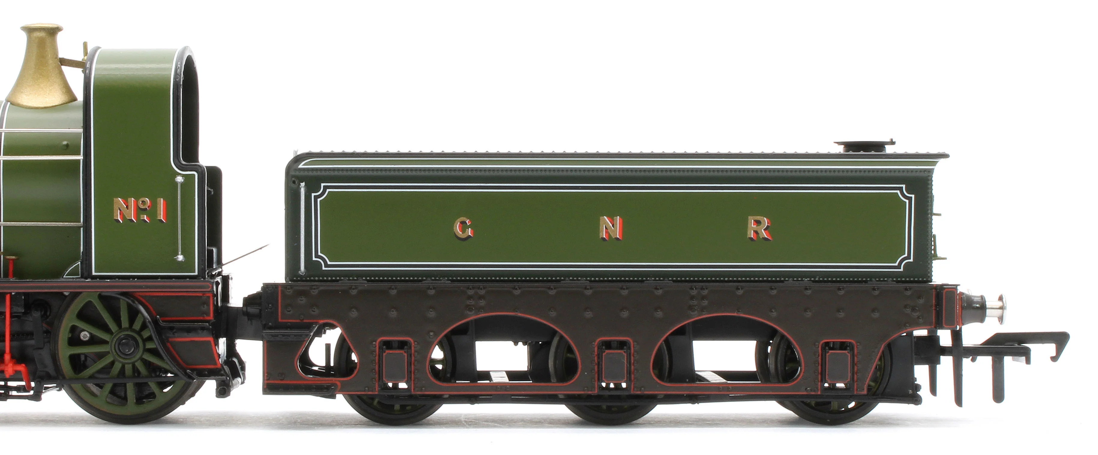 947503 GNR Stirling Single 4-2-2 No.1 '200 Years Special' (Locomotion Models Exclusive) Steam Locomotive - DCC Sound - Image 13