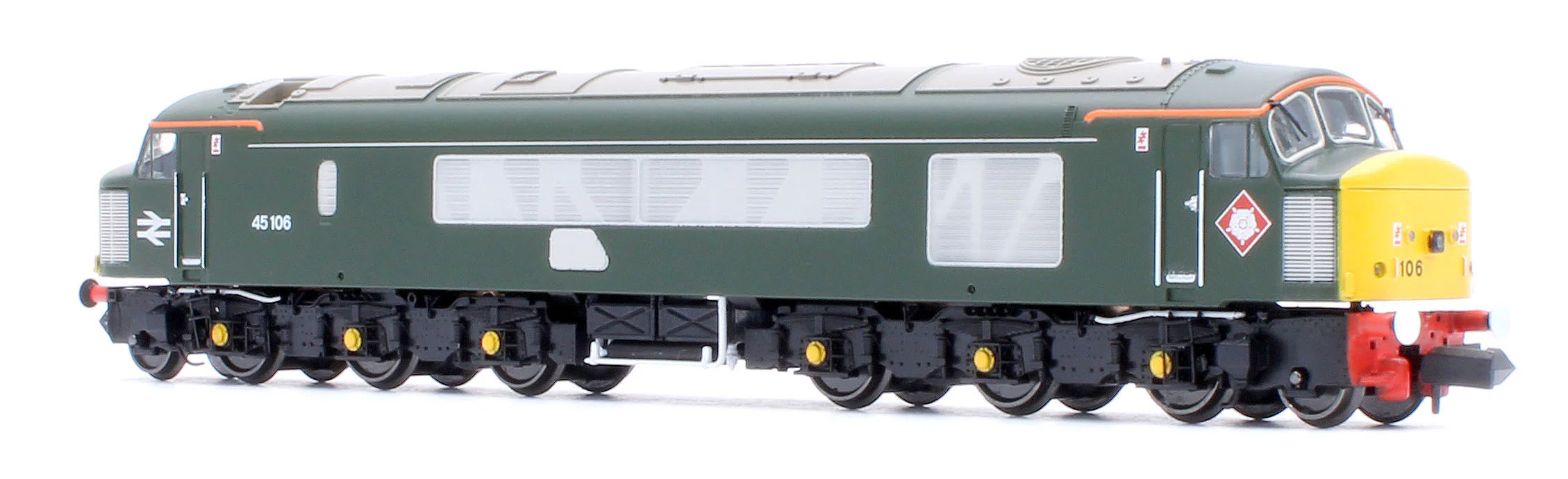 948112 Class 45 45106 Heritage BR Green With Sealed Beam & Hight Intensity Headlights Diesel Locomotive - Image 3