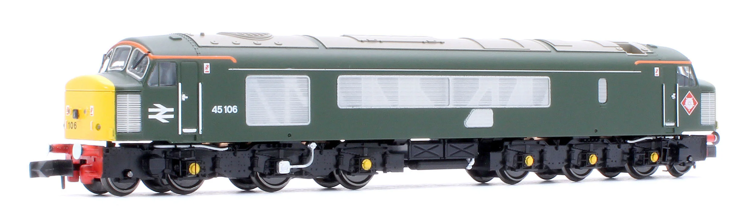 948112 Class 45 45106 Heritage BR Green With Sealed Beam & Hight Intensity Headlights Diesel Locomotive - Image 4