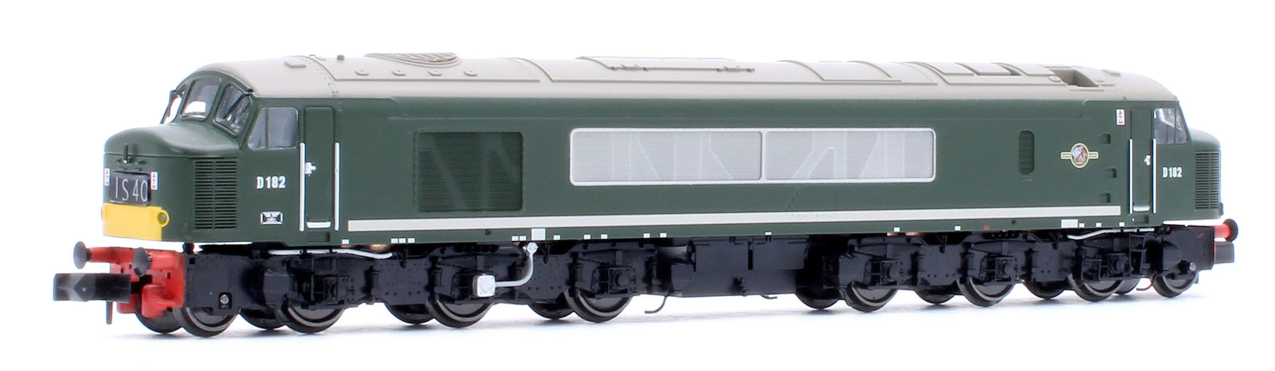 948202 Class 46 D182 BR Green With Small Yellow Panels Diesel Locomotive - Image 4