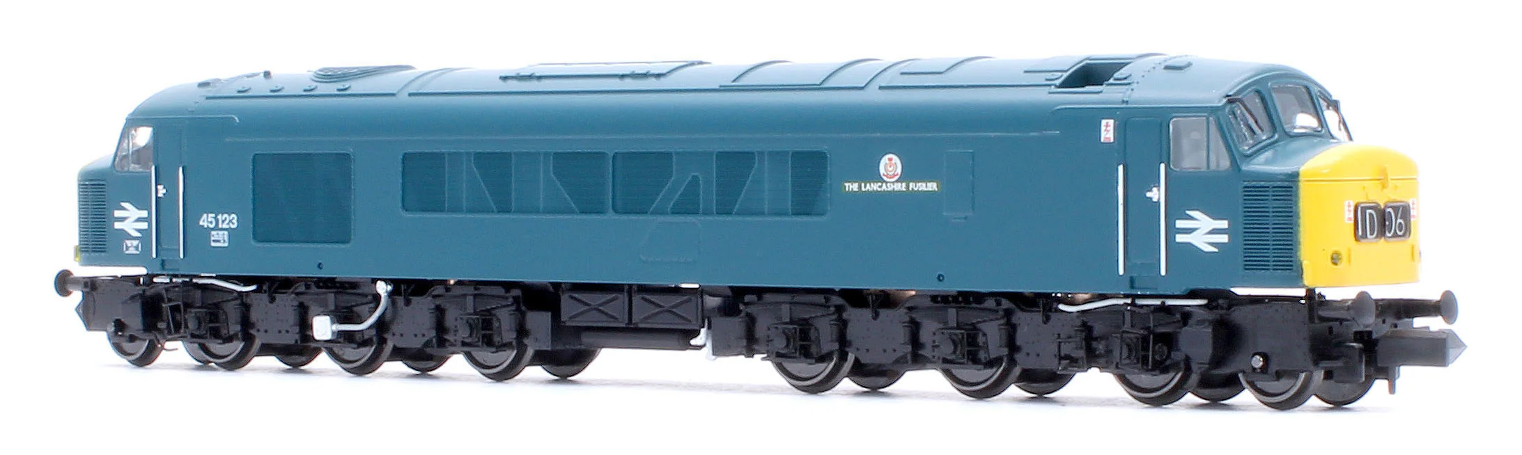 Class 45 45123 "The Lancashire Fusilier" BR Blue With Headcode Blinds Diesel Locomotive - DCC Sound - Image 5