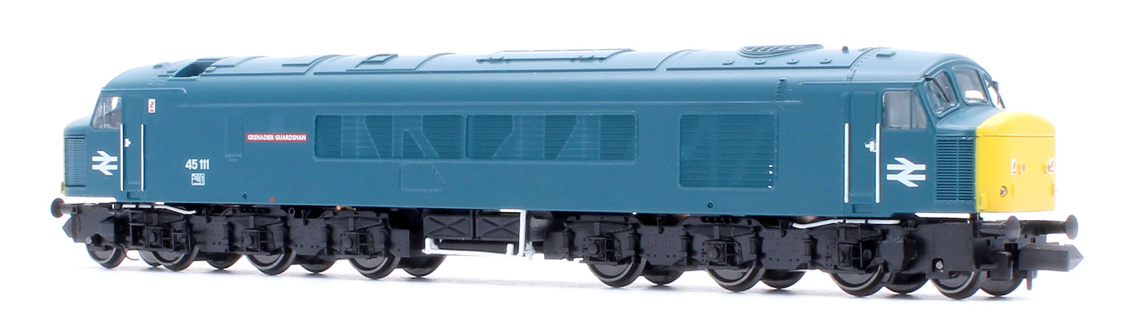 948609 Class 45 45111 "Grenadier Guardsman" BR Blue With Sealed Beam Headlights Diesel Locomotive - DCC Sound - Image 3