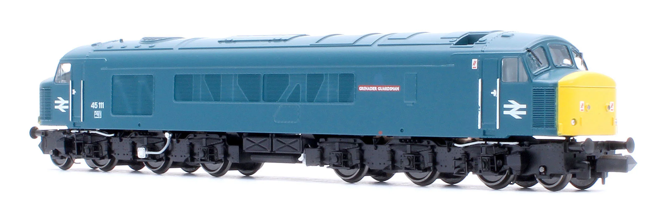 948609 Class 45 45111 "Grenadier Guardsman" BR Blue With Sealed Beam Headlights Diesel Locomotive - DCC Sound - Image 5