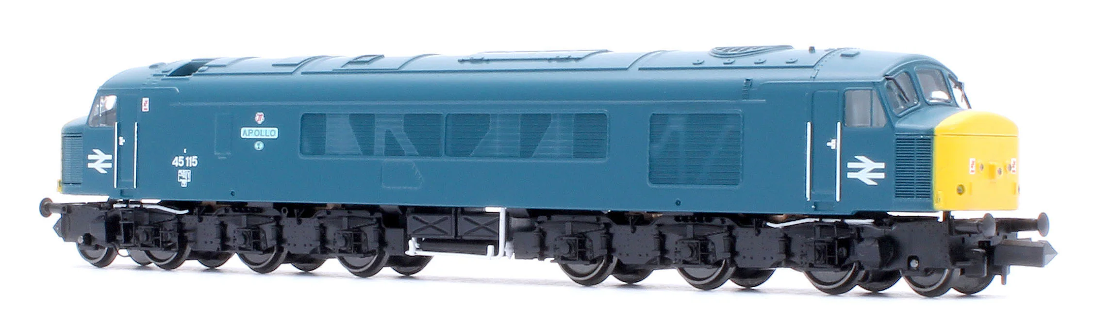 948611 Class 45 45115 "Apollo" BR Blue BR Blue With Sealed Beam & Hight Intensity Headlights Diesel Locomotive - DCC Sound - Image 3