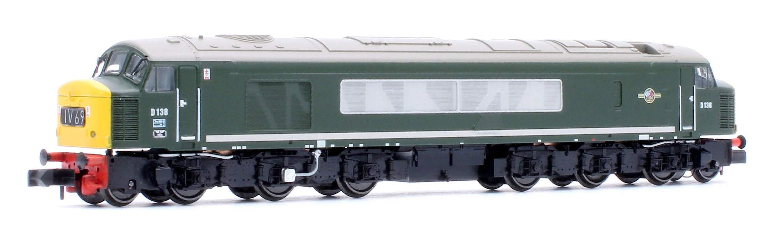 948703 Class 46 D138 BR Green With Full Yellow Ends Diesel Locomotive - DCC Sound - Image 4