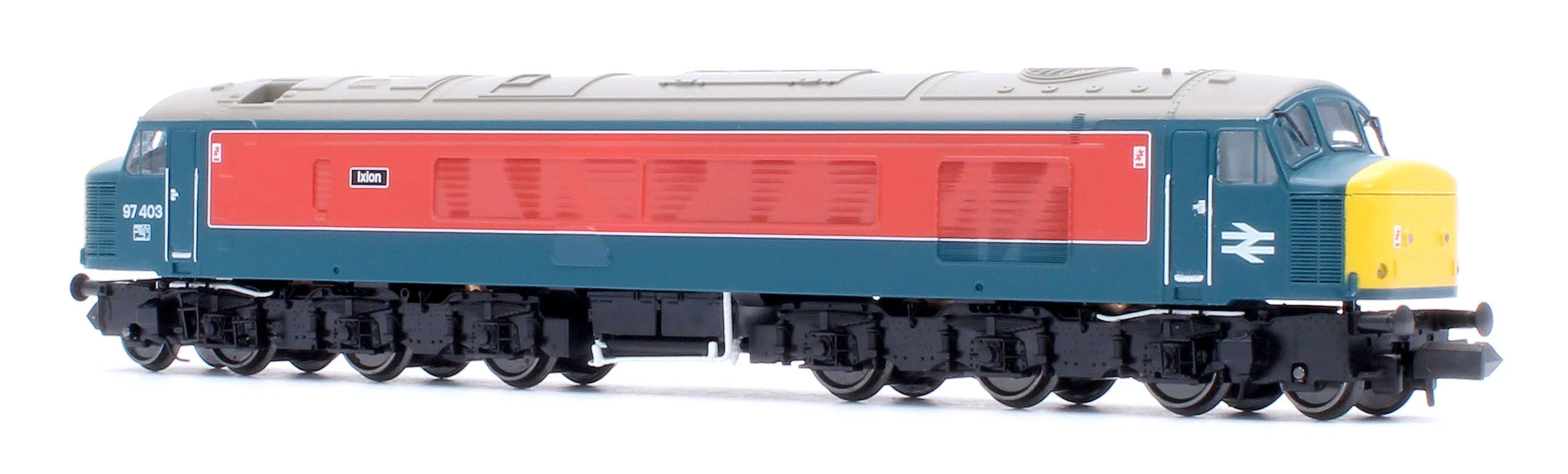 948707 Class 46 97403 Ixion RTC Blue/Red With Sealed Beam Headlights Diesel Locomotive - DCC Sound - Image 3