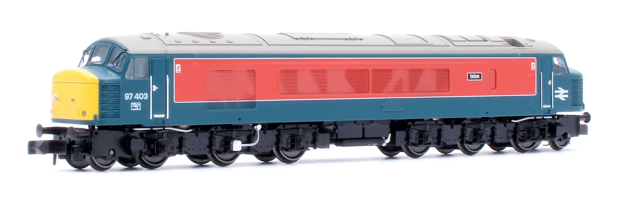 948707 Class 46 97403 Ixion RTC Blue/Red With Sealed Beam Headlights Diesel Locomotive - DCC Sound - Image 4