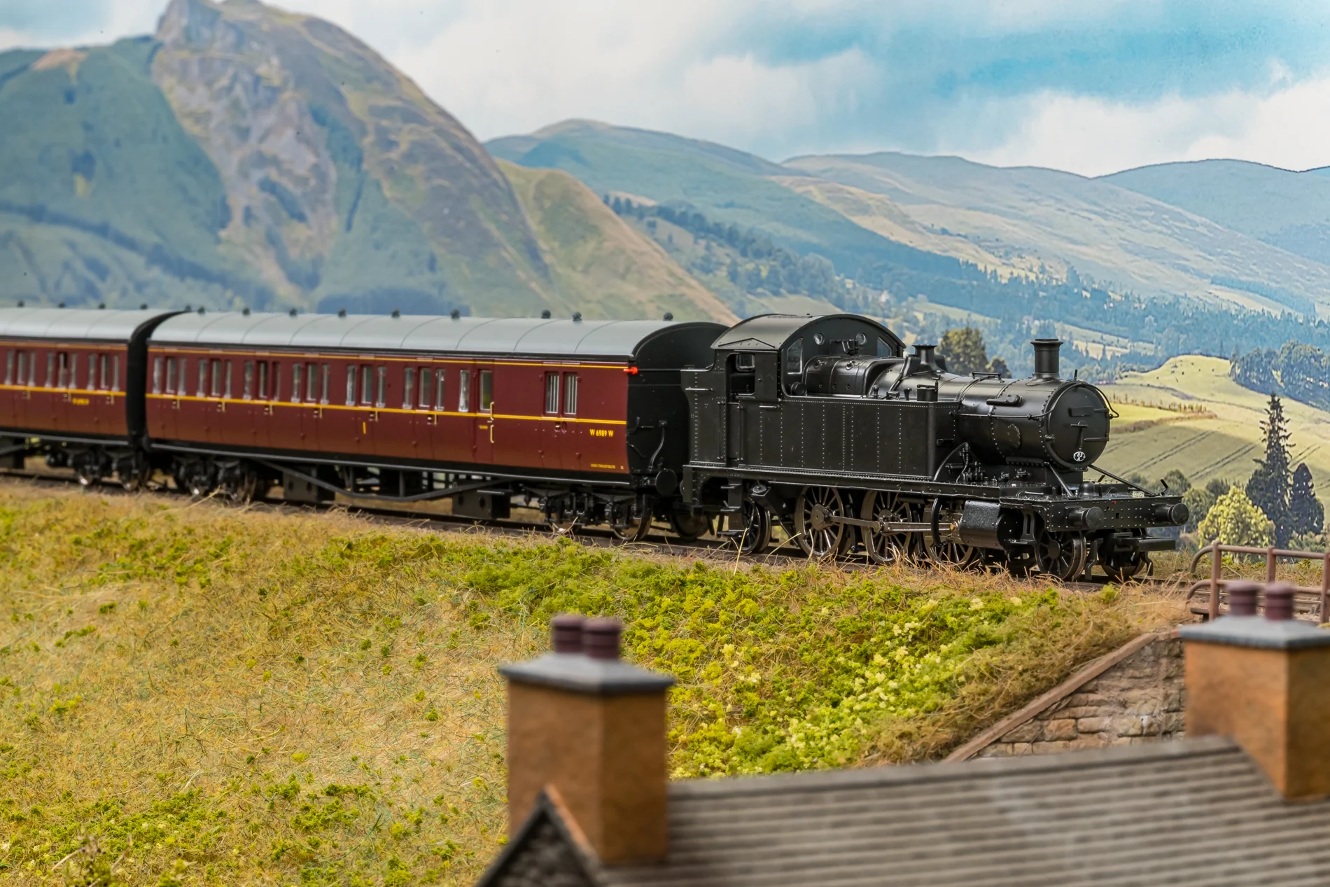 951106 GWR 45xx No.4571 British Railways (serif) Green Steam Locomotive - Image 7