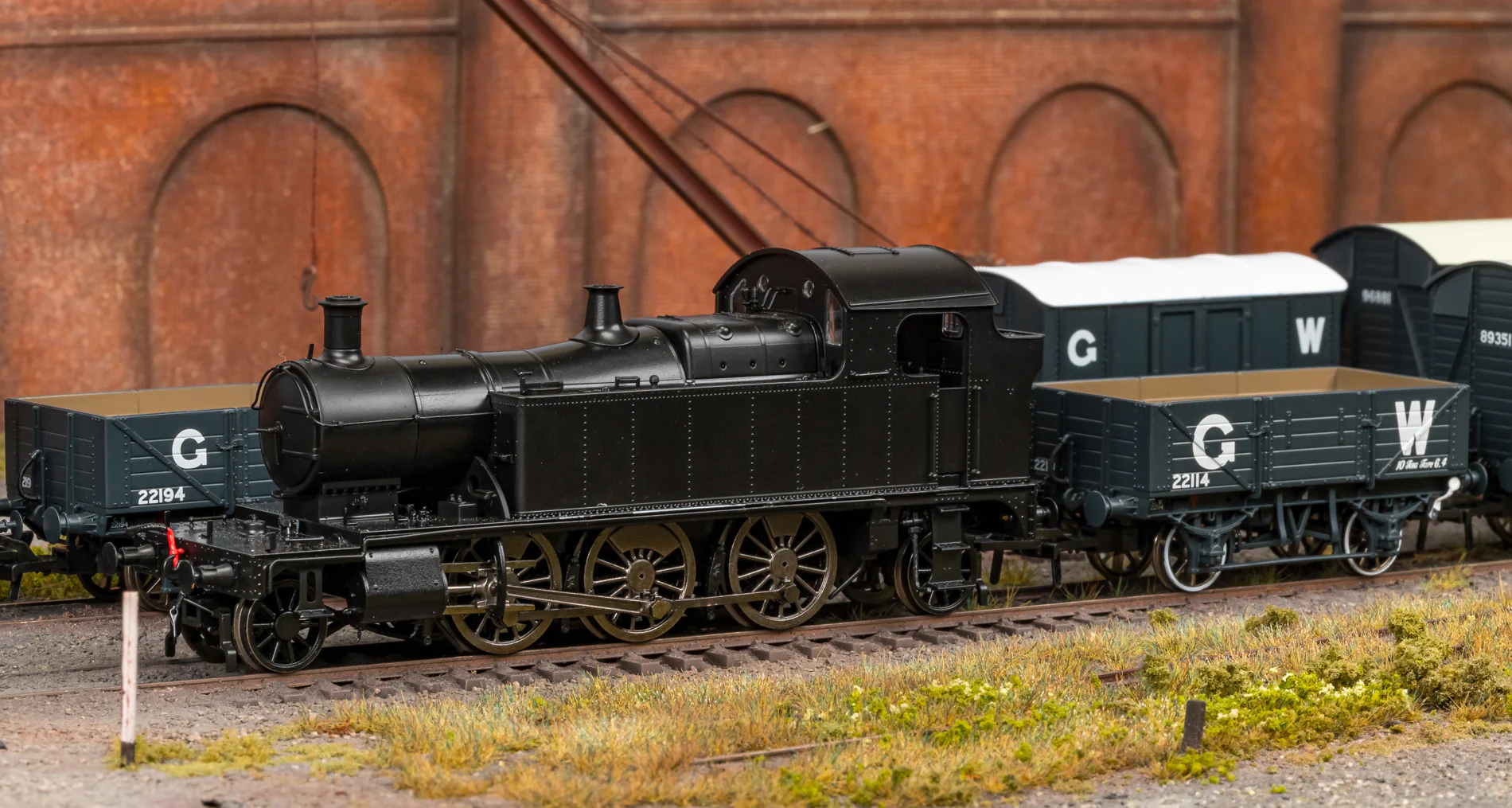 951611 GWR 45xx No.4566 BR Early Crest Plain Black (Large Crest - as Preserved) Steam Locomotive - DCC Sound - Image 9