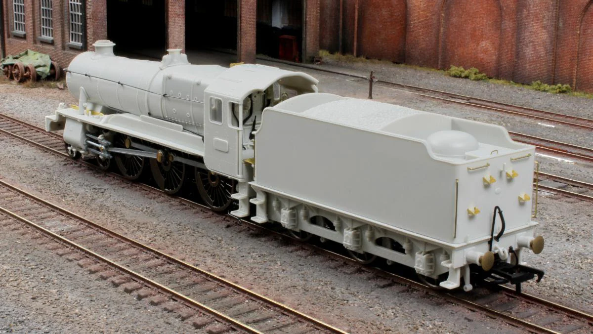 954003 GWR County No.1017 'County of Hereford' BR (Egyptian) Lined Green Steam Locomotive - Image 5