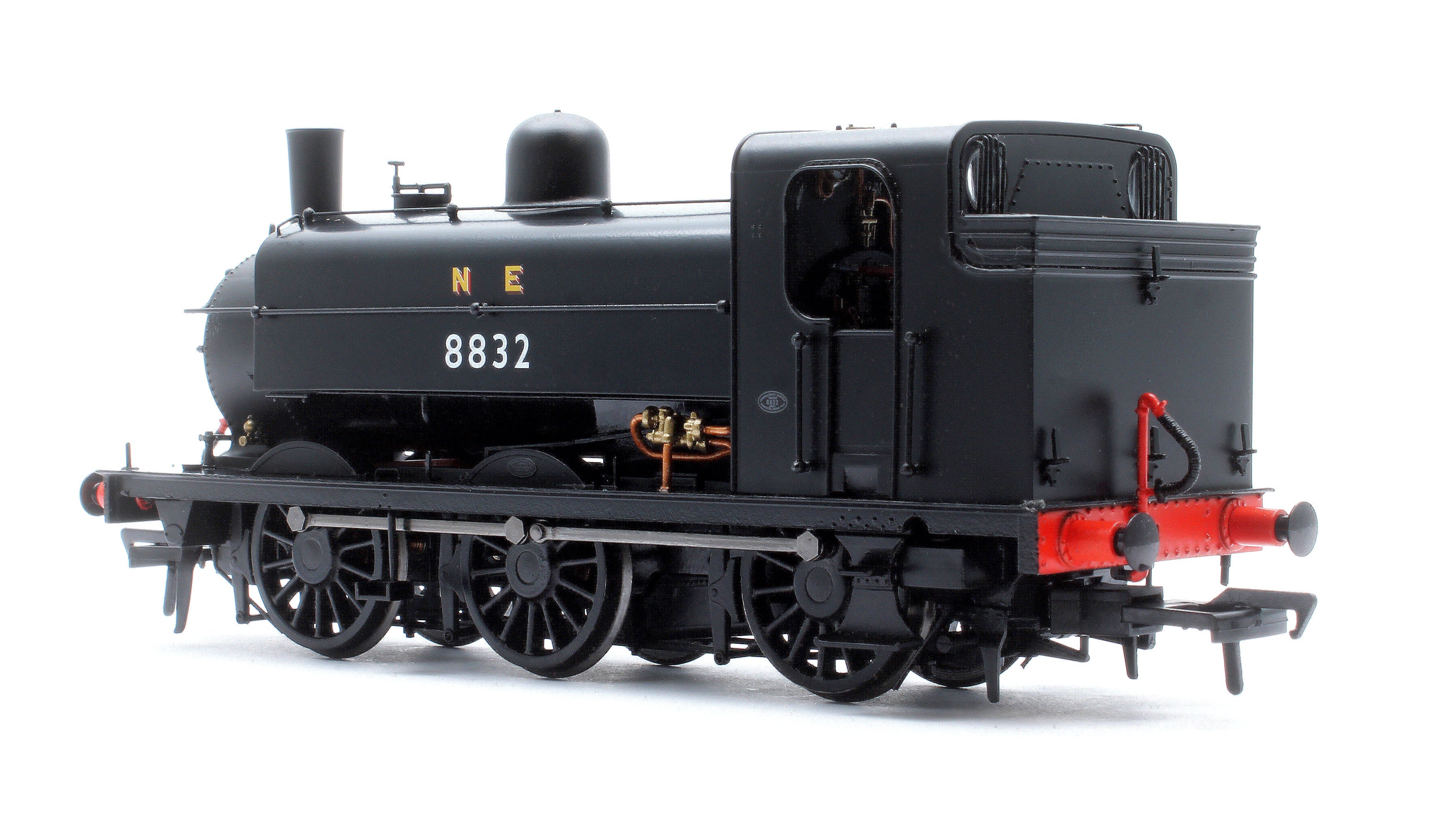 958506 LNER J52/2 No.8832 NE Plain Black Steam Tank Locomotive - DCC Sound - Image 2