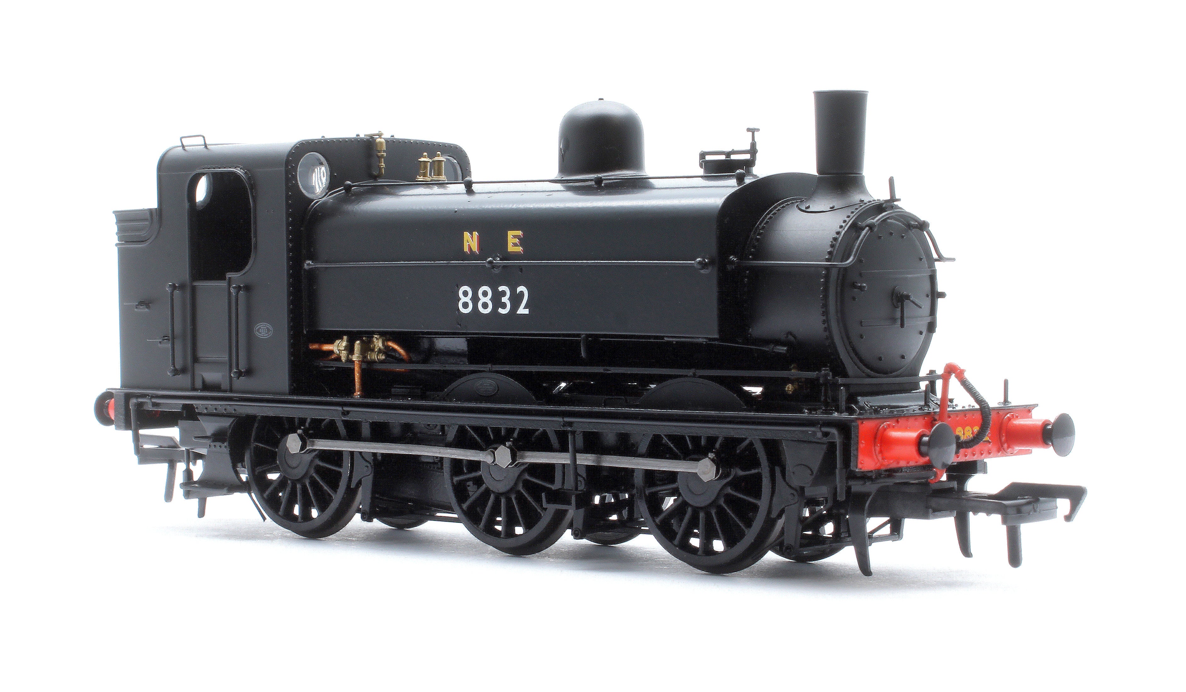958506 LNER J52/2 No.8832 NE Plain Black Steam Tank Locomotive - DCC Sound - Image 4