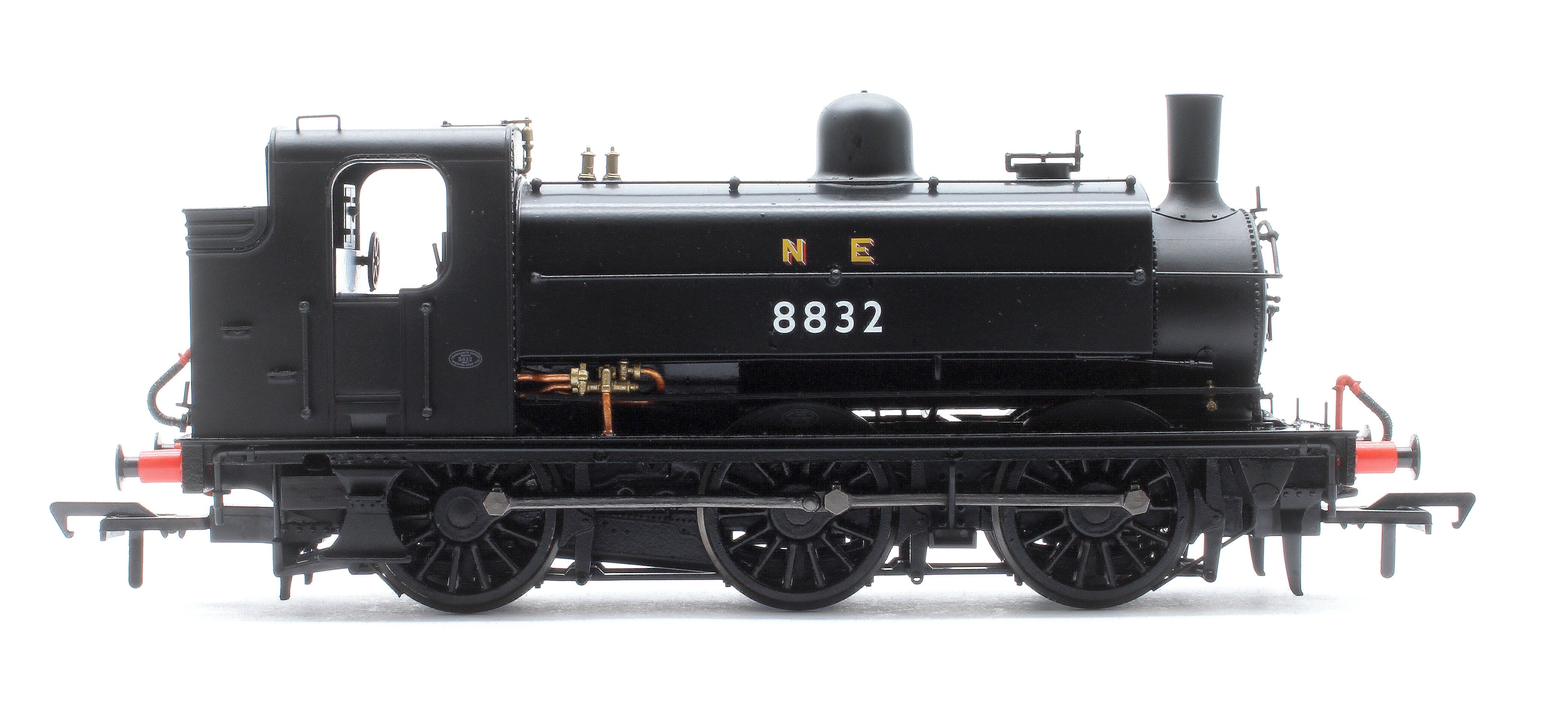 958506 LNER J52/2 No.8832 NE Plain Black Steam Tank Locomotive - DCC Sound - Image 5