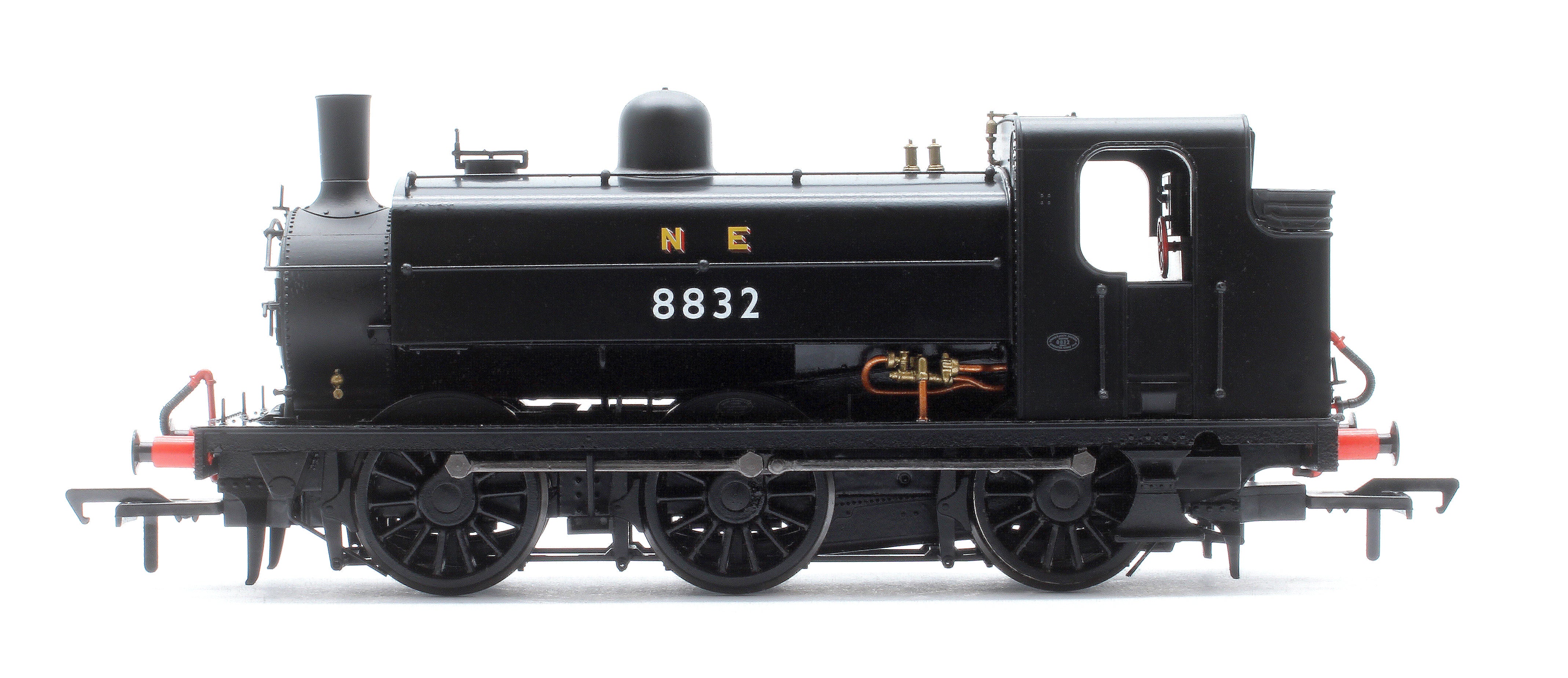 958506 LNER J52/2 No.8832 NE Plain Black Steam Tank Locomotive - DCC Sound - Image 6