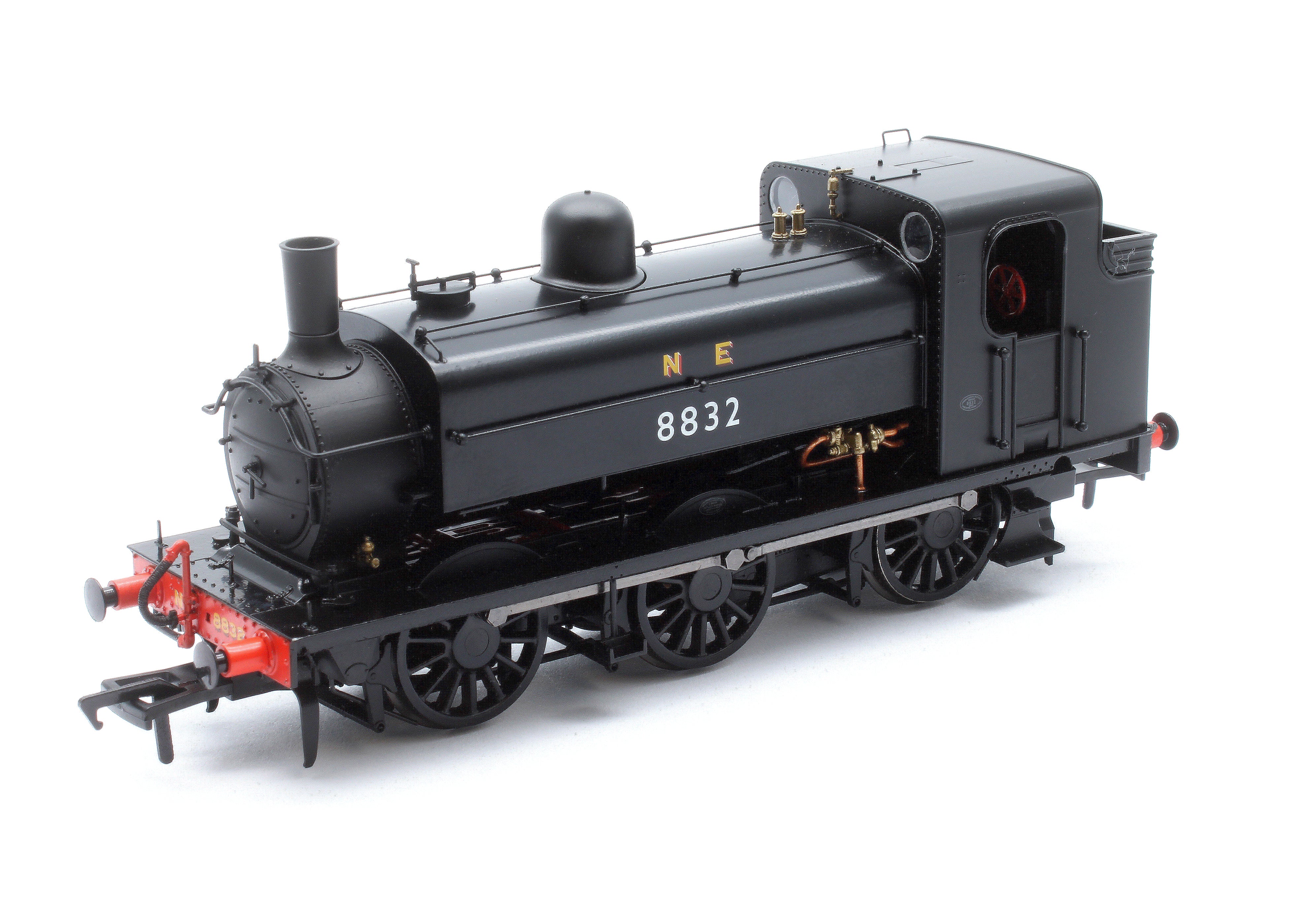 958506 LNER J52/2 No.8832 NE Plain Black Steam Tank Locomotive - DCC Sound - Image 7