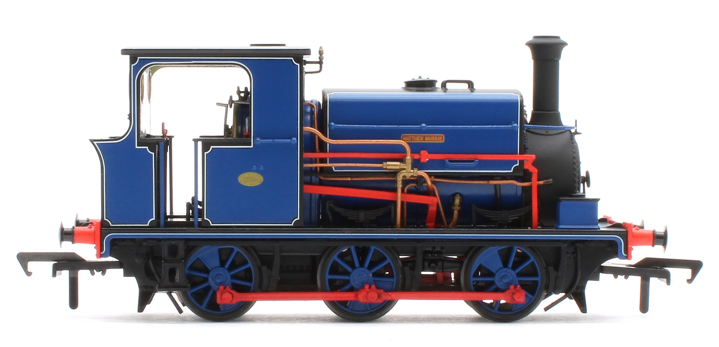 960001 Manning Wardle L Class 'Matthew Murray' in Lined Blue 0-6-0ST Steam Tank Locomotive - Image 5