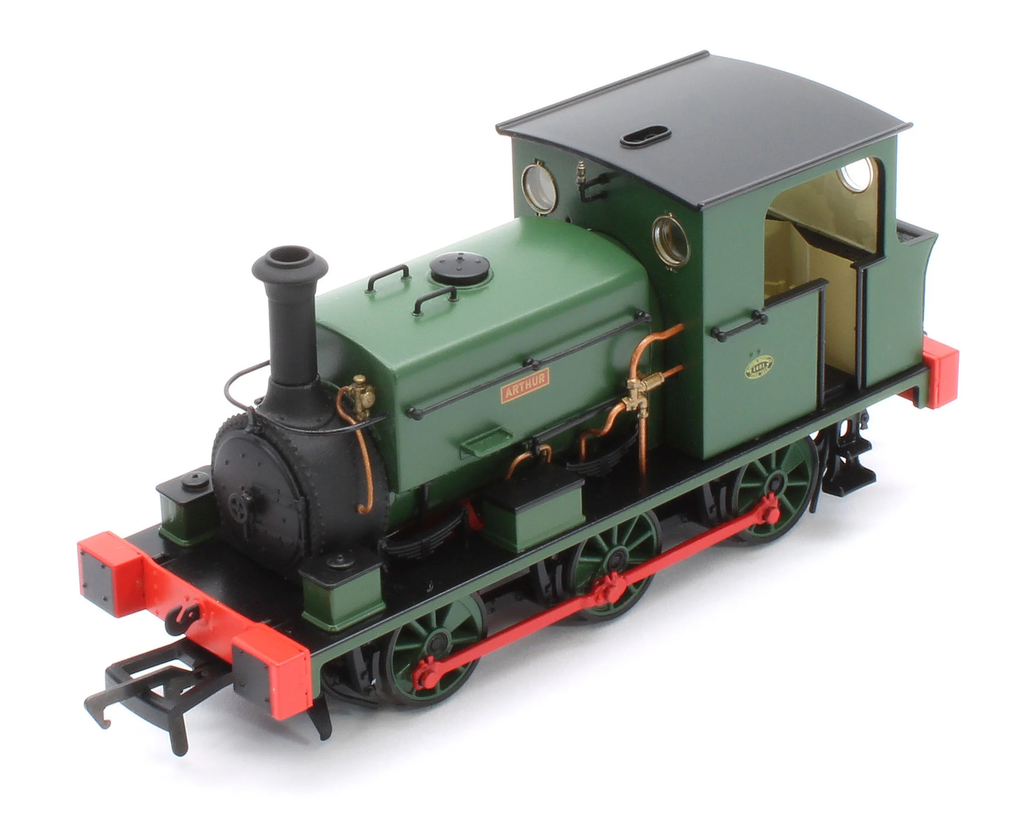 960002 Manning Wardle L Class 'Arthur' in Plain Green 0-6-0ST Steam Tank Locomotive - Image 11