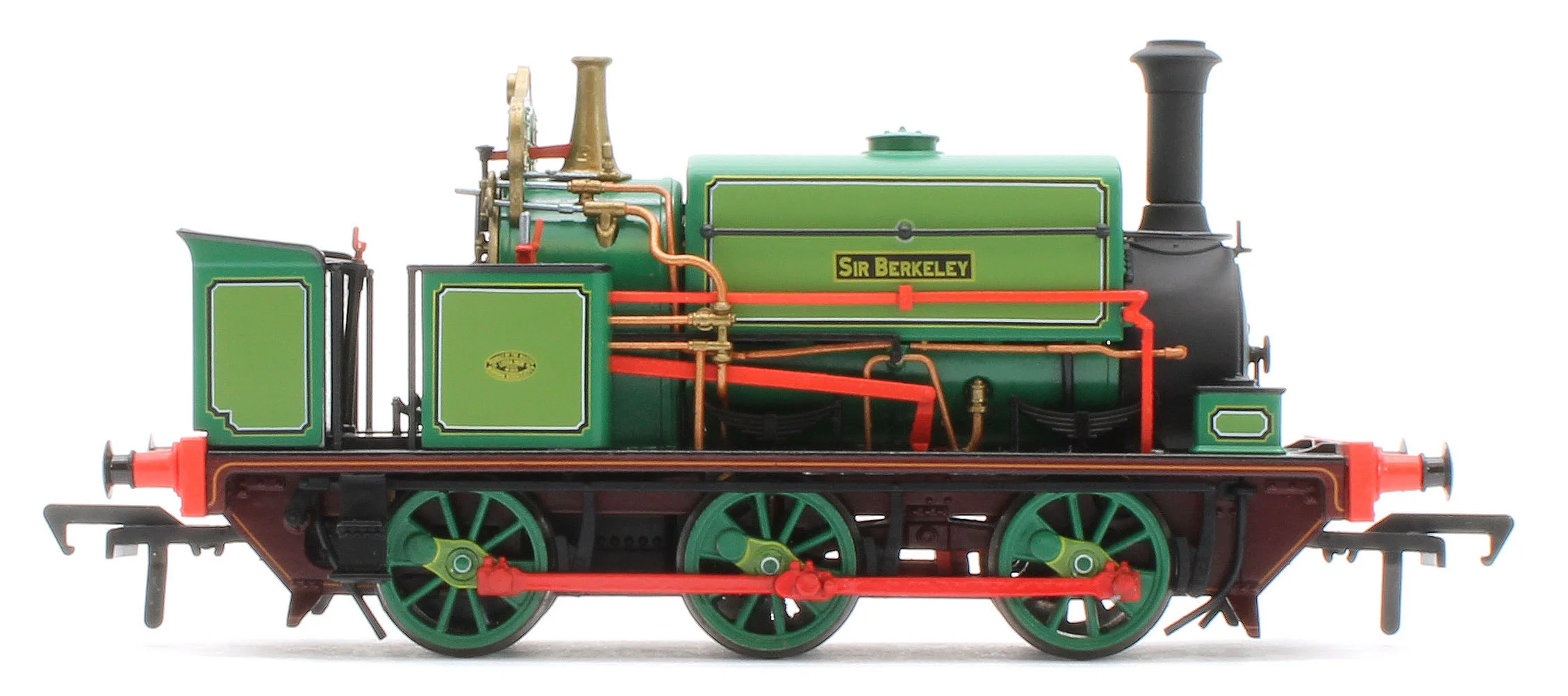 960503 Manning Wardle L Class 'Sir Berkeley' (as Preserved) in Lined Green 0-6-0ST Steam Tank Locomotive - DCC Sound - Image 5