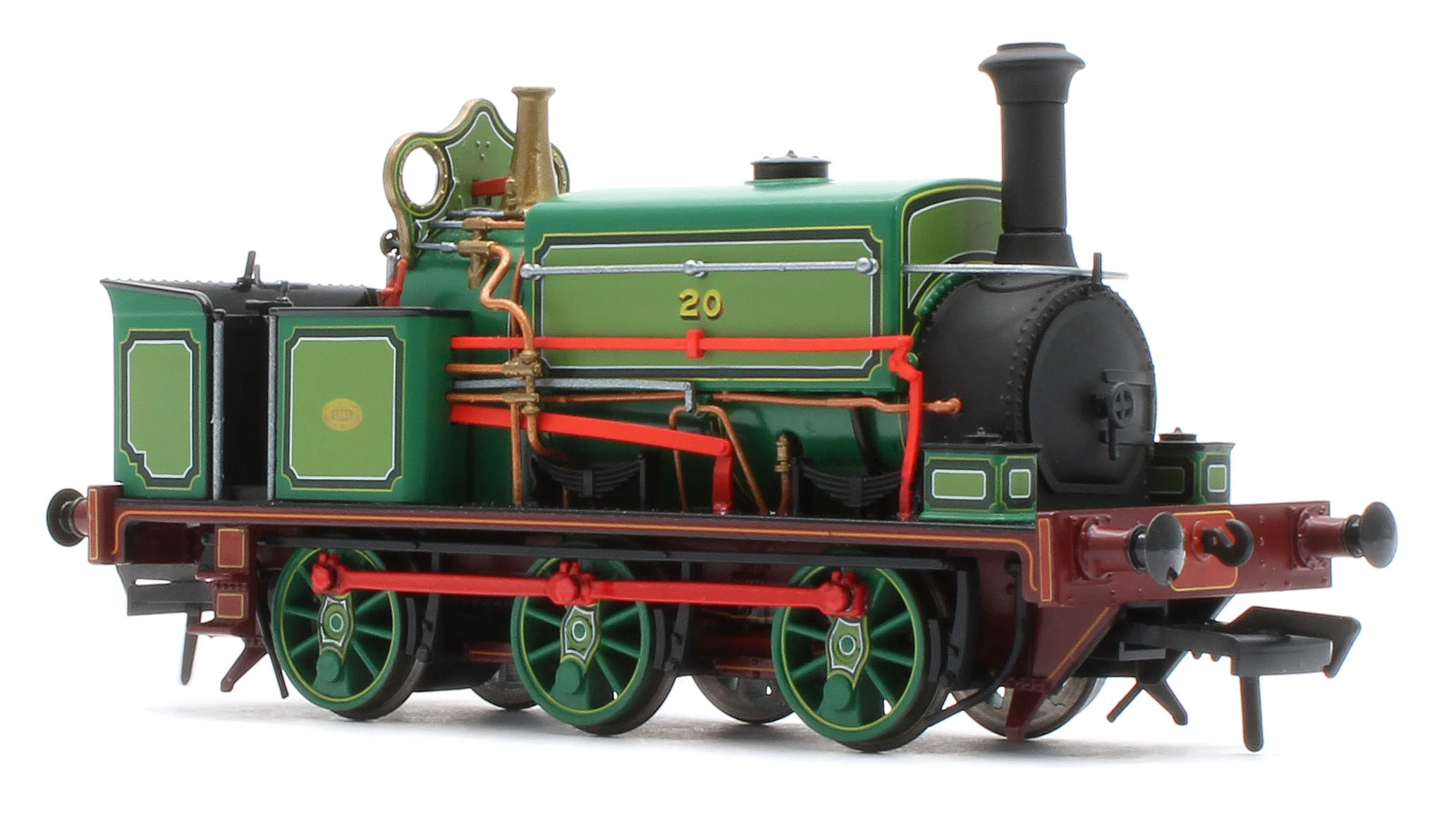 960505 Manning Wardle L Class 'Logan and Hemmingway' No.20 in Lined Green 0-6-0ST Steam Tank Locomotive - DCC Sound - Image 6