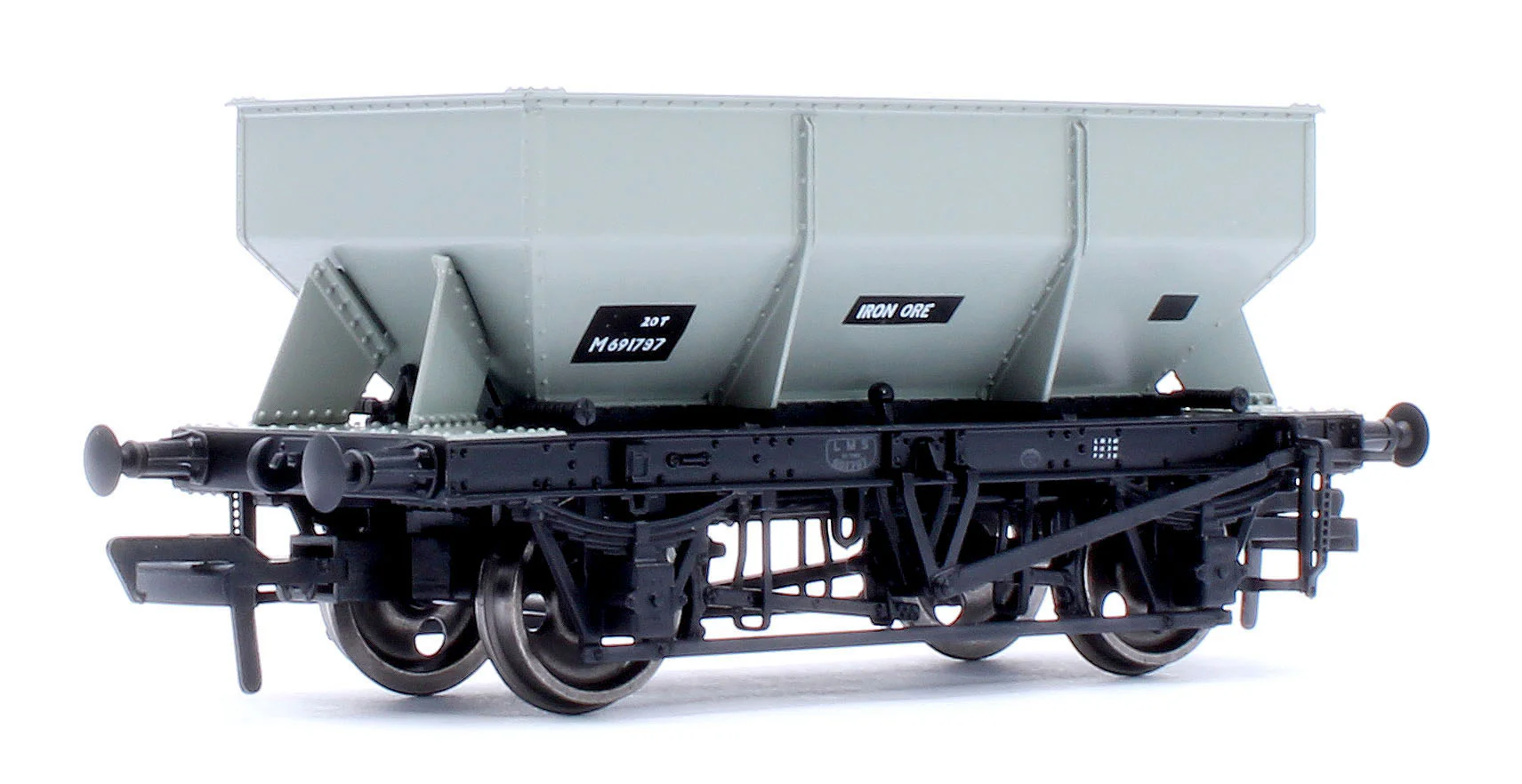 963009 LMS Iron Ore Hopper - BR (Iron Ore) No.M691797 - Image 3