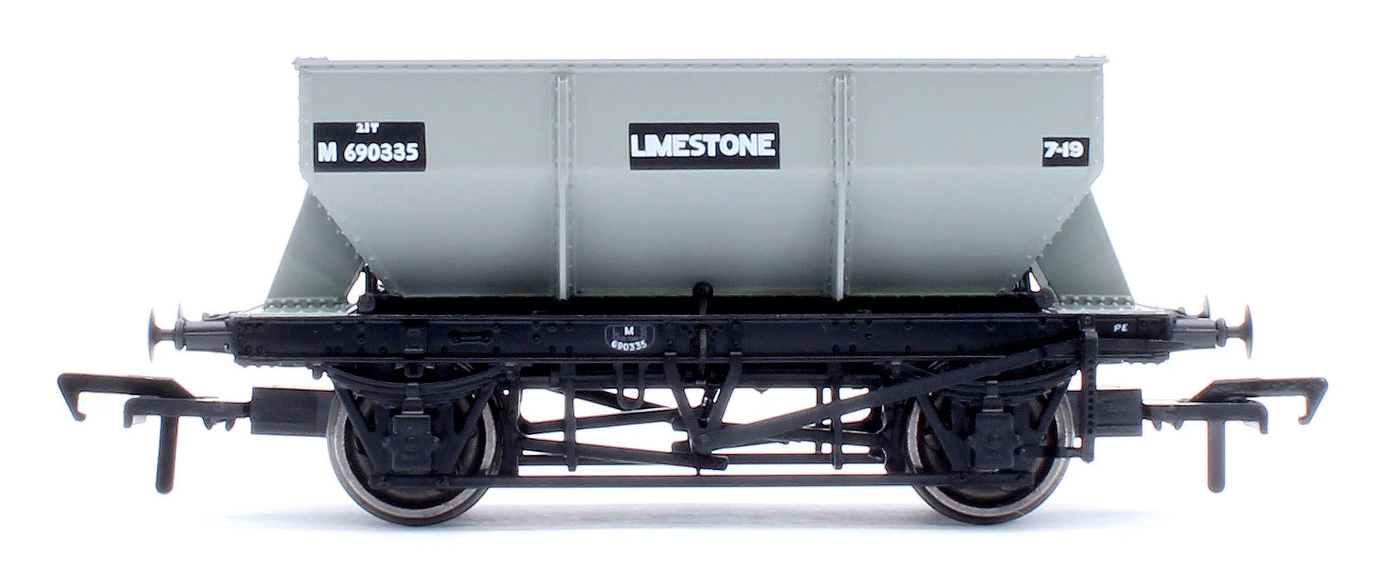 963010 LMS Iron Ore Hopper - BR (Limestone) No.M690335 - Image 2
