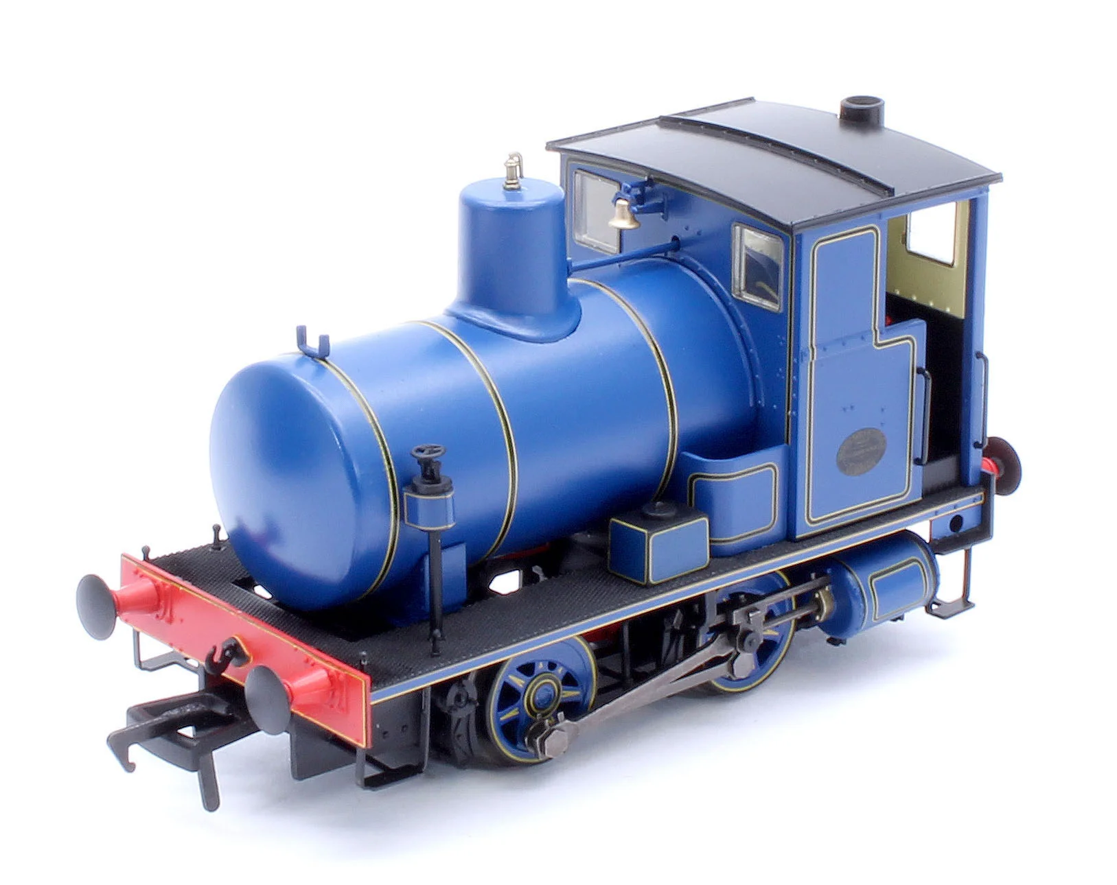 965502 Andrew Barclay Fireless 0-4-0 - Lined Caledonian Blue Steam Locomotive - DCC Sound - Image 13