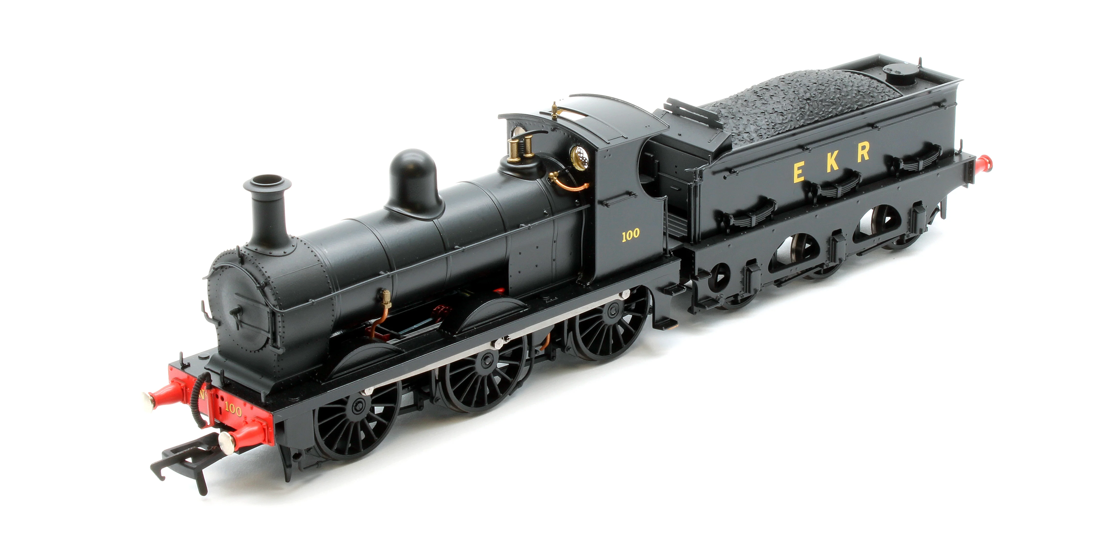 966008 SECR O1 No.100 East Kent Railway Black Steam Locomotive - Image 8
