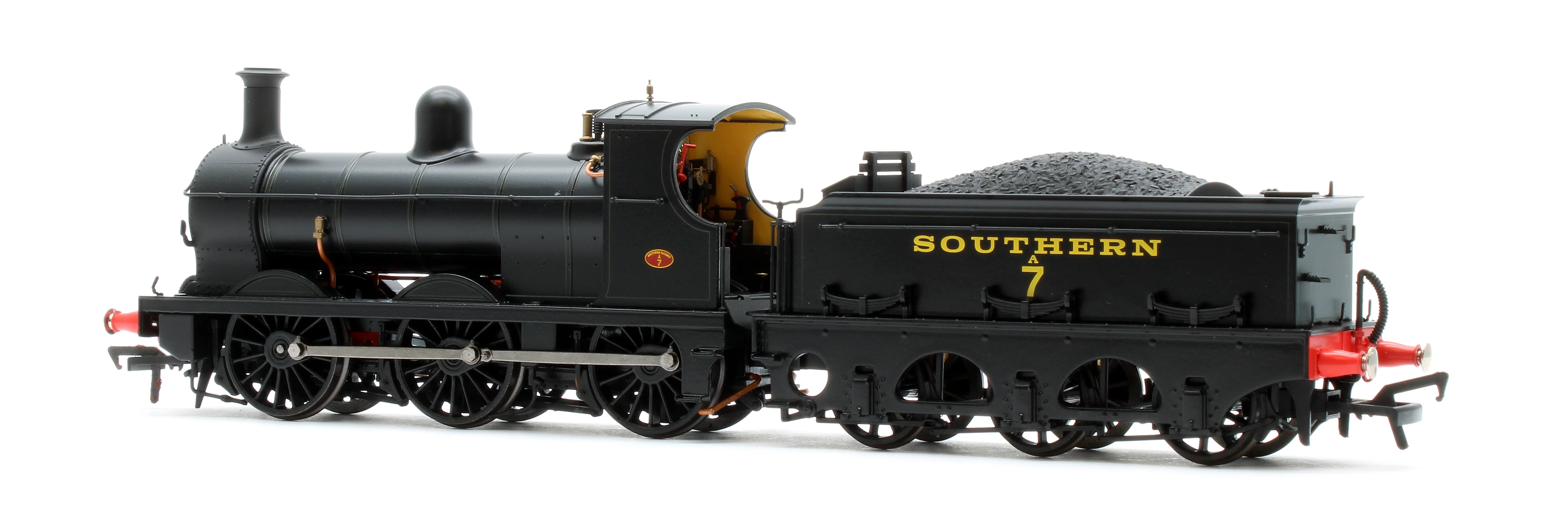 966504 SECR O1 No.A7 SR Lined Black (Egyptian Lettering) Steam Locomotive - DCC Sound - Image 4