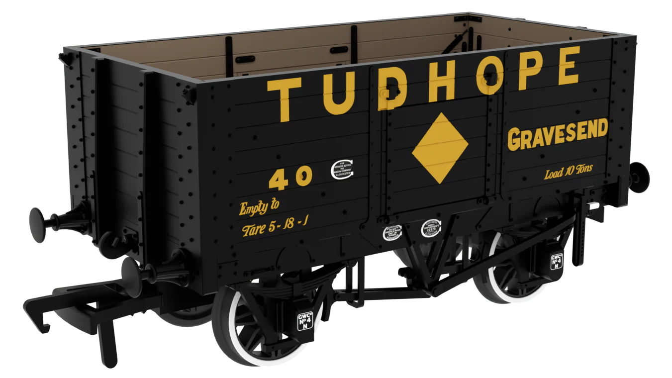 967817 RCH 1907 Spec Open Wagon Tudhope No. 40 7-plank wagon with side doors