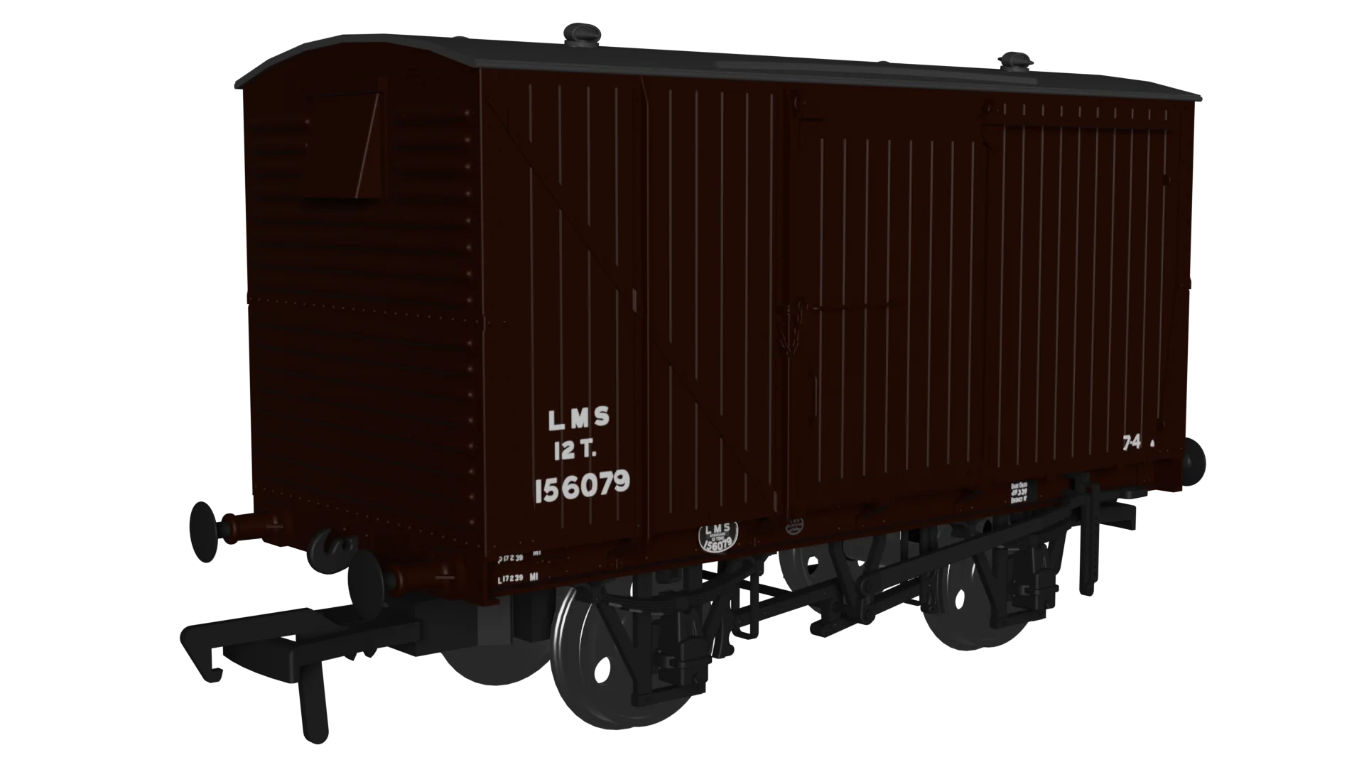 970104 12 Ton LMS D1832A Van - LMS (post-36) No.156079