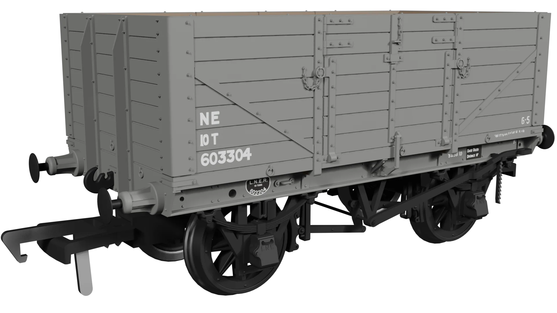 973005 GER Dia.48 7-Plank Open Wagon NE (post-36) No.603304