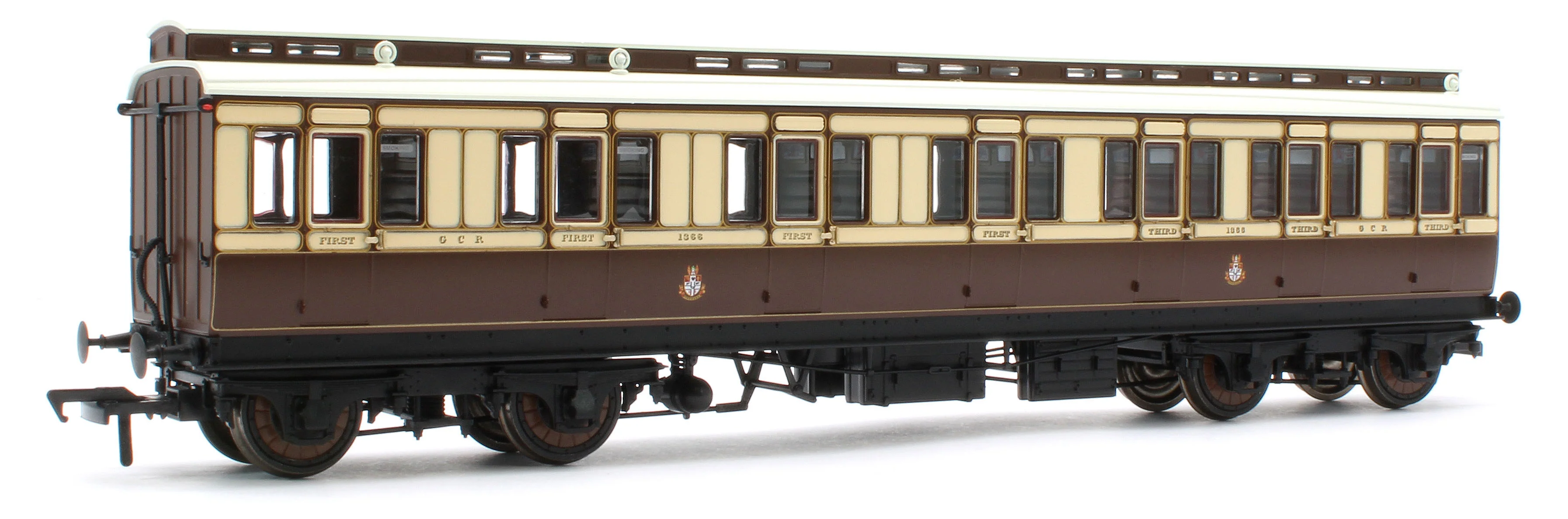 978017 48' GCR ‘Evolution’ Bogie Coach Non-Corridor Carriage No.1876, No.2305 & No.1366 3-Pack - Image 11