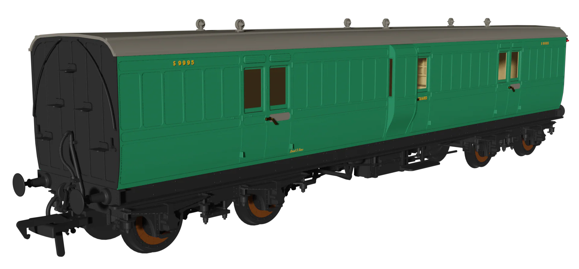 978236 Evolution' 48' BR Malachite Non-Corridor Full Brake No.S9995