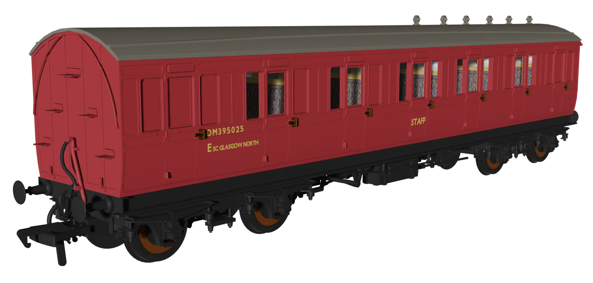 978240 Evolution' 48' BR Engineers Non-Corridor First No.DM395025