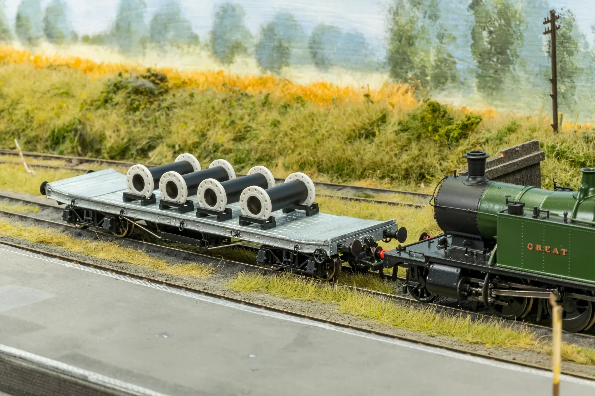 985018 WD 35T Rectank No.84022 Army Green (Pipe Load) - Image 2