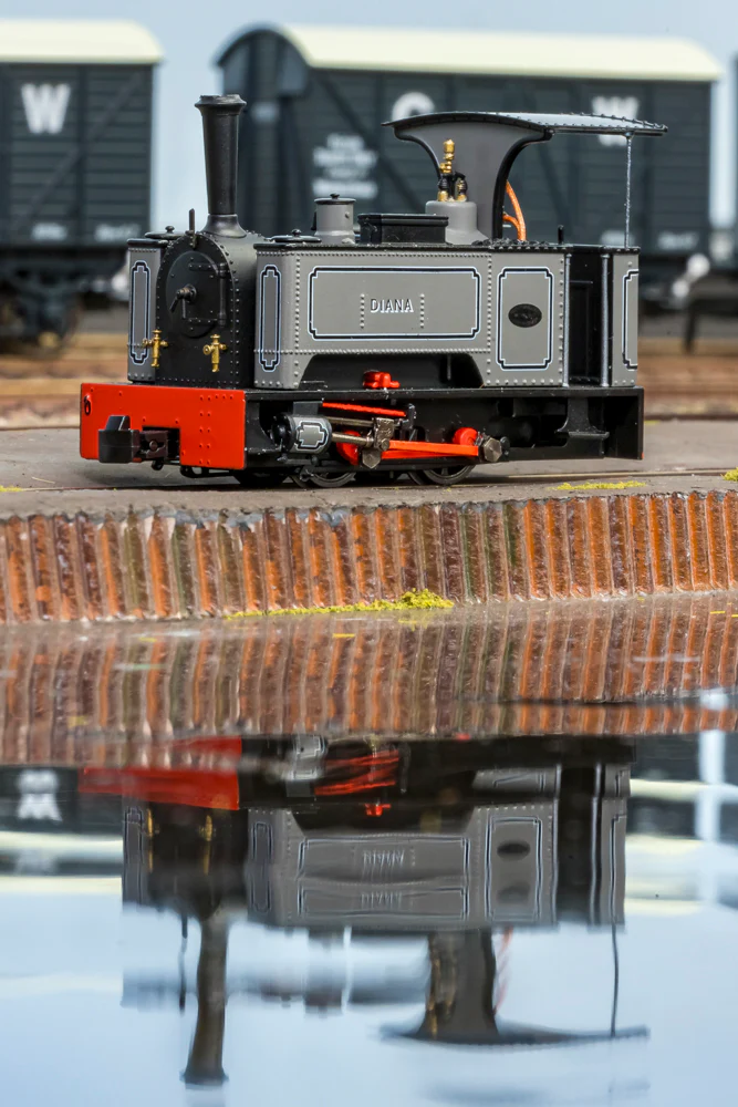 986001 Sirdar Class 0-4-0 Kerr, Stuart & Co. Long-Tank 'Diana’ Lined Grey (As Preserved) Steam Locomotive - Image 8