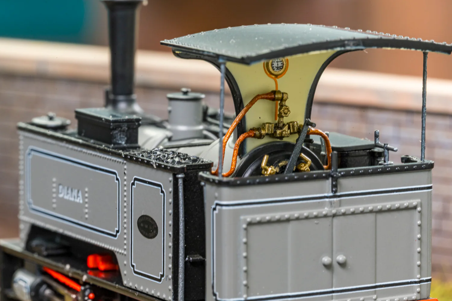 986501 Sirdar Class 0-4-0 Kerr, Stuart & Co. Long-Tank 'Diana’ Lined Grey (As Preserved) Steam Locomotive - DCC Fitted - Image 7